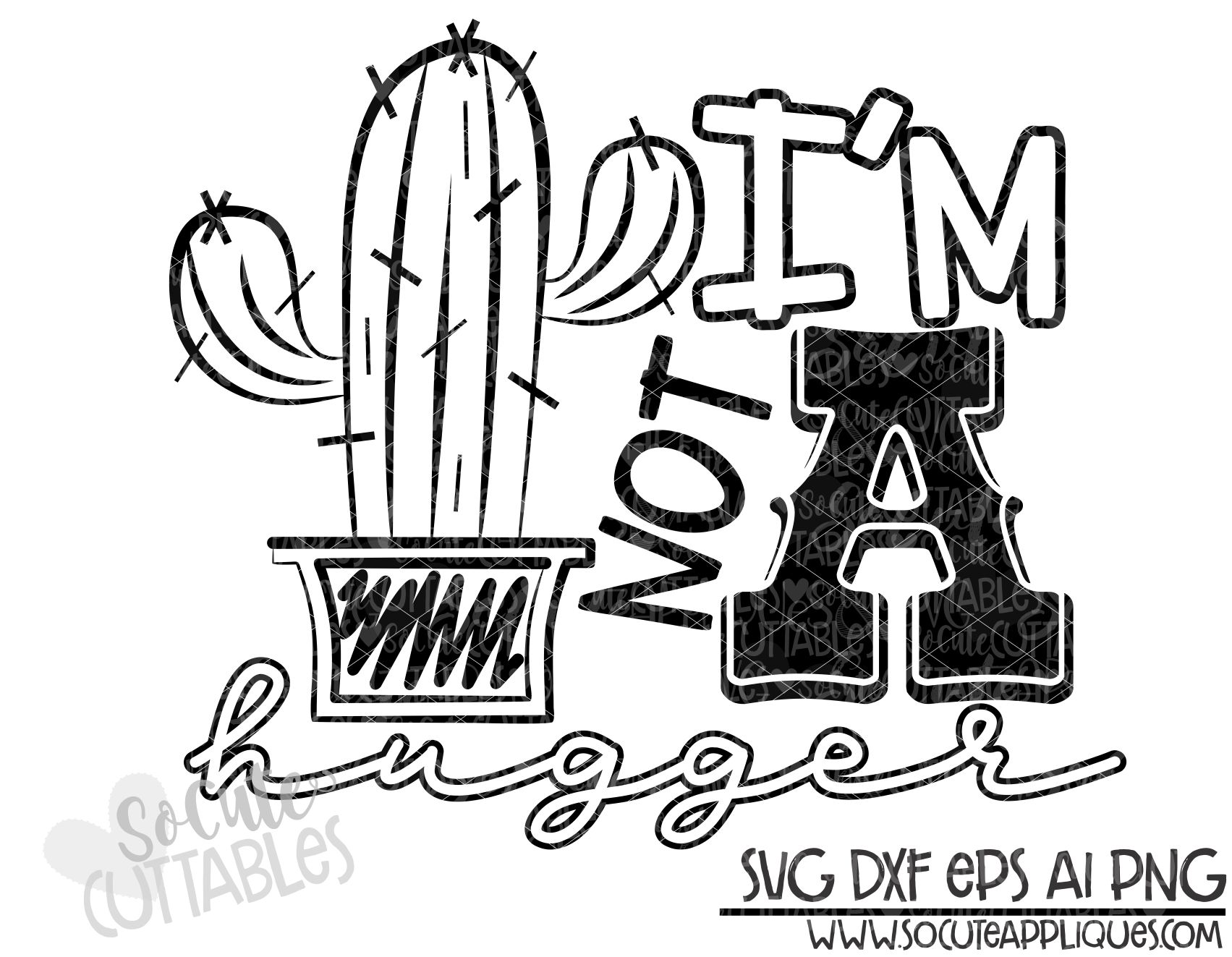 Download Im Not A Hugger 19 Scc Svg Socuteappliques Net