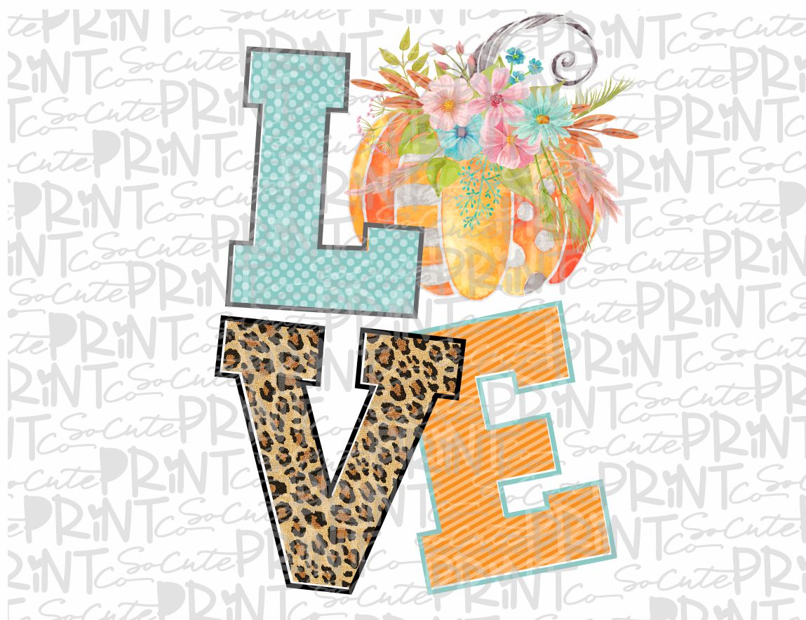 Love pumpkin 18 *Printable PNG* – socuteappliques.net