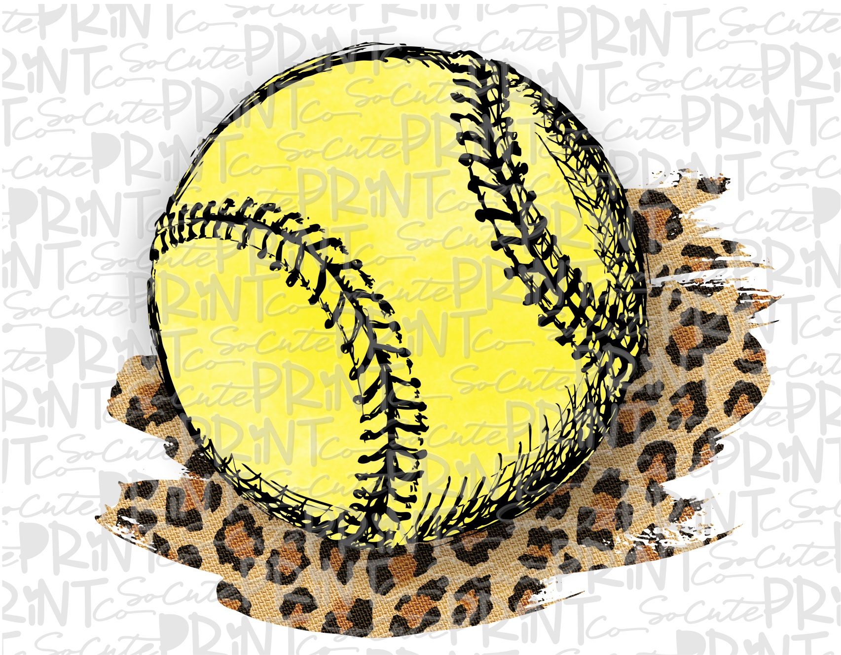 Leopard Softball Outlaws Mascot  PNG Sublimation Design Digital  Download Graphic Designs Sublimate Clipart