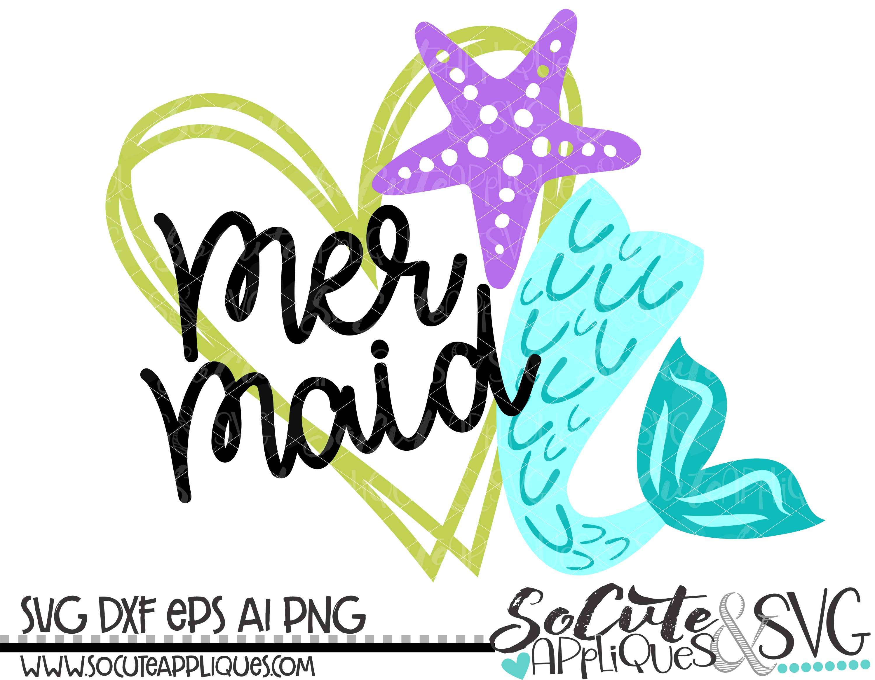 Free Free 182 Mermaid Heart Svg SVG PNG EPS DXF File