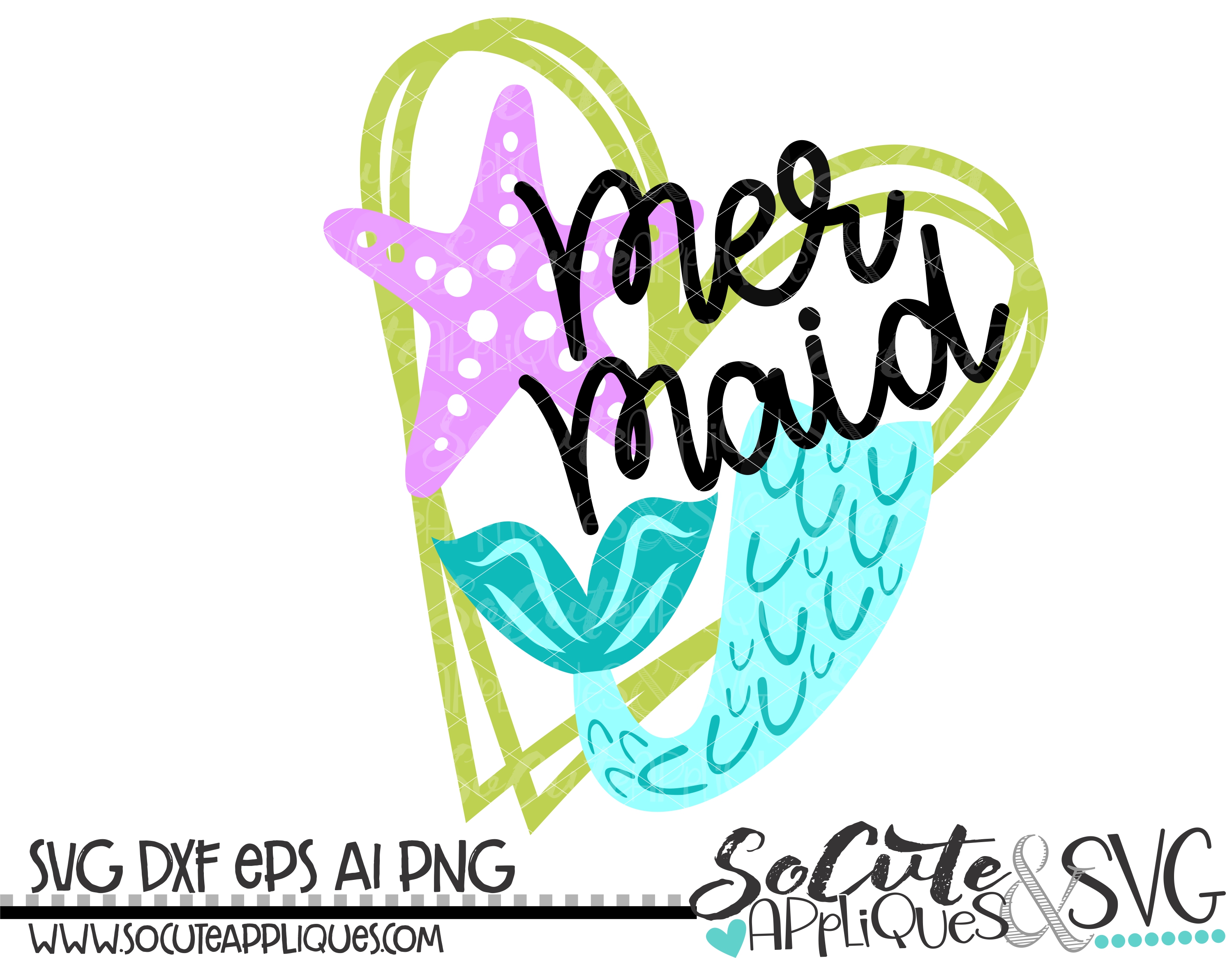 Free Free 182 Mermaid Heart Svg SVG PNG EPS DXF File