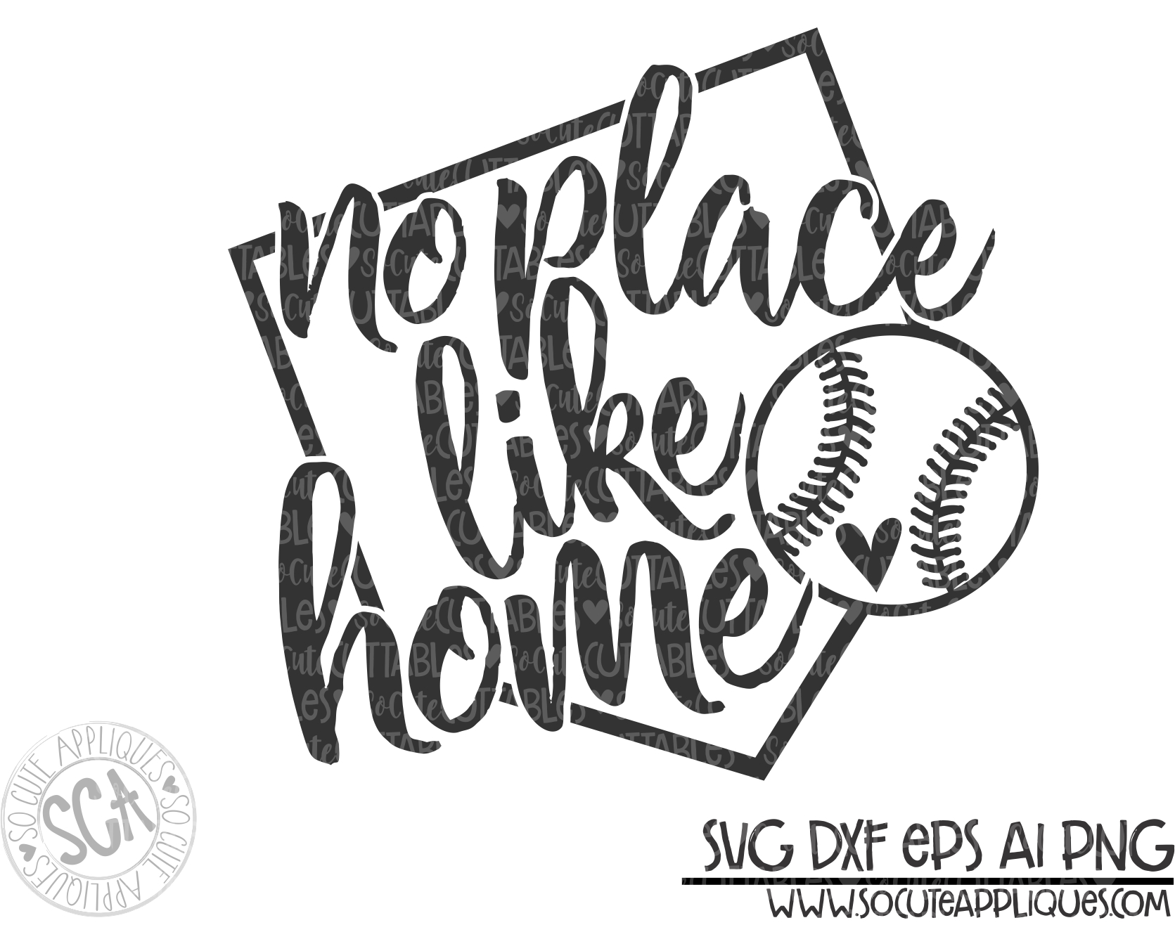 No Place Like Home 18 Non Distressed Svg Sca Socuteappliques Net