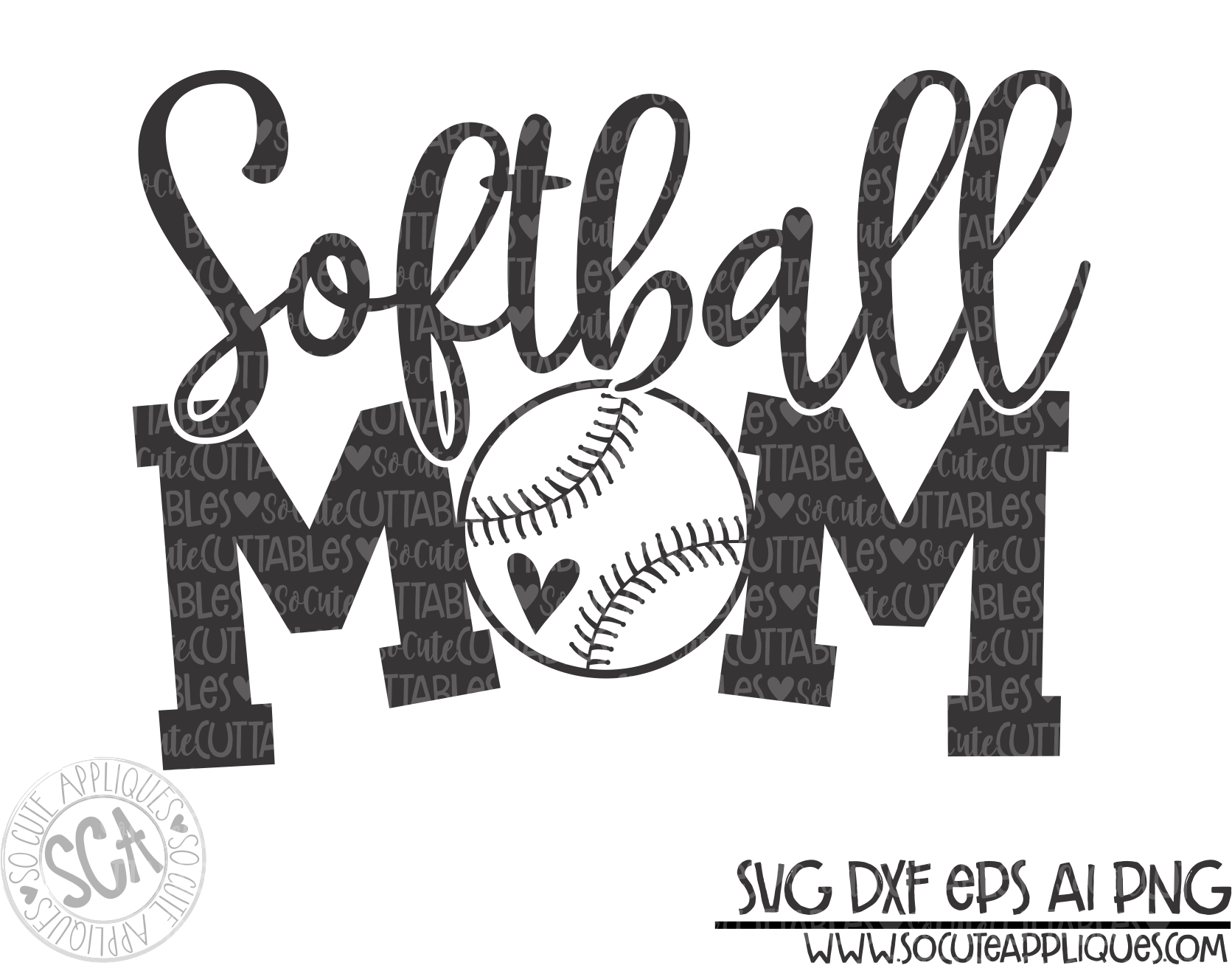 Download Softball Mom Non 18 Svg Sca Socuteappliques Net