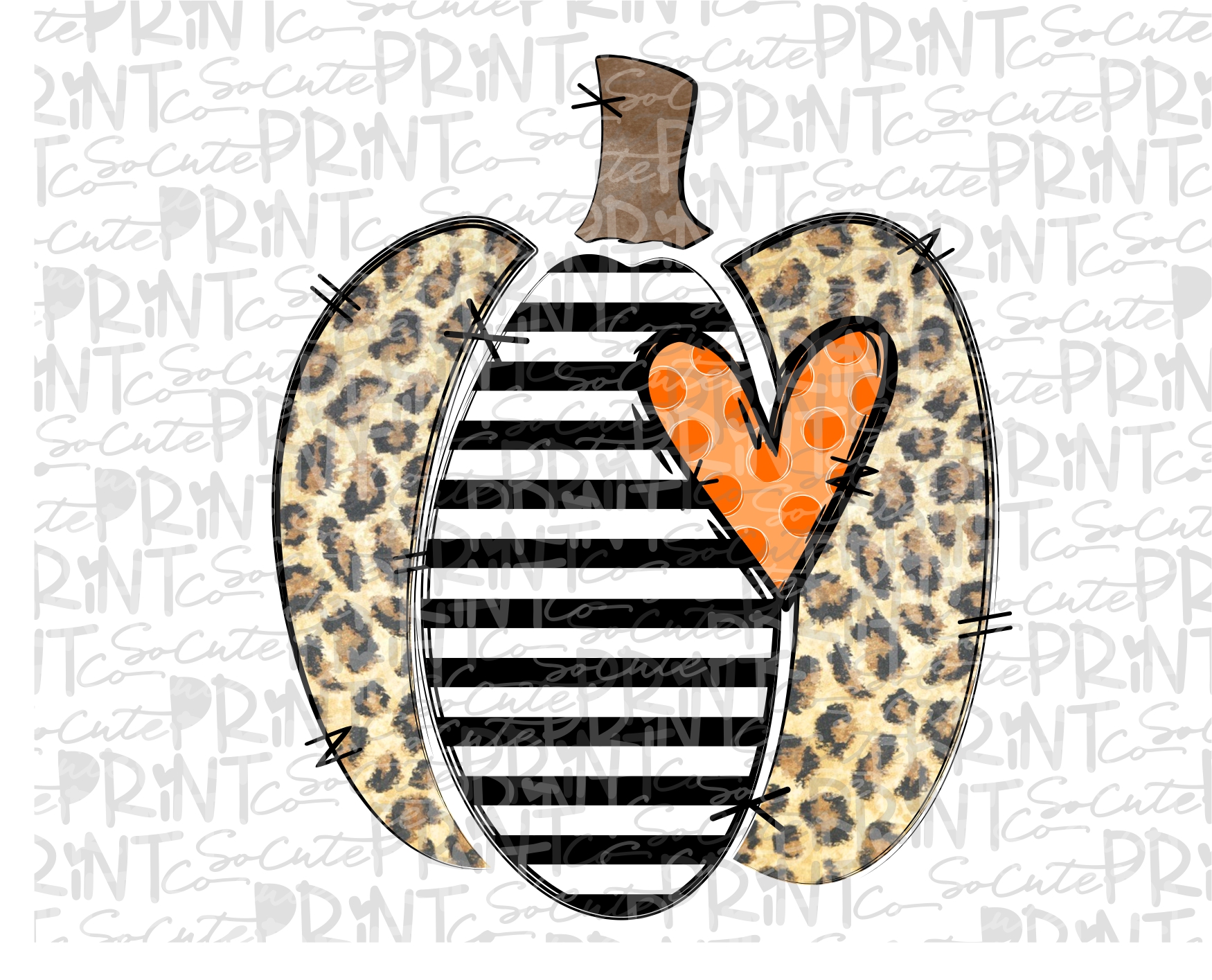 print pumpkin clipart