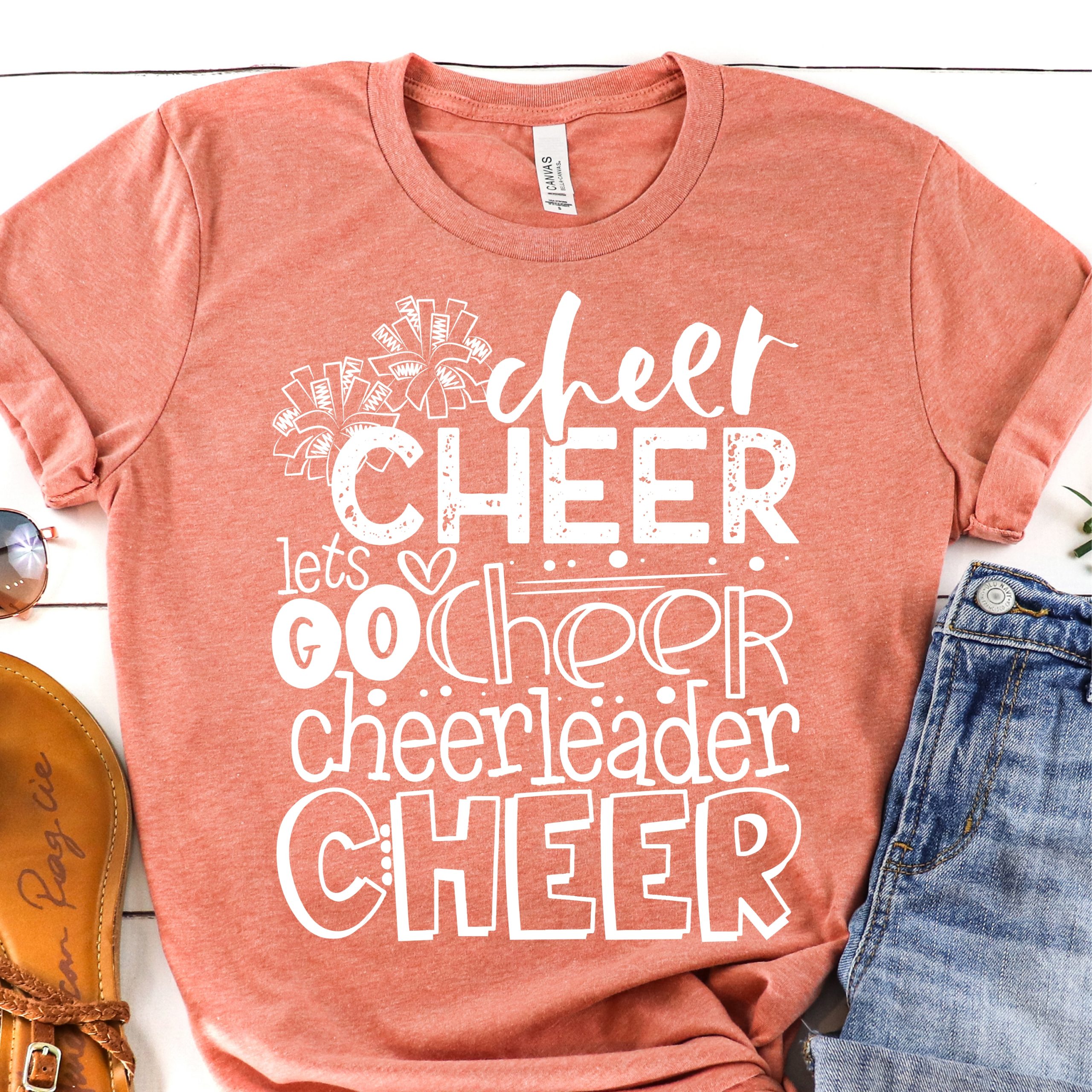 Cheer cheer cheer *ADULT* Screen Print – socuteappliques.net