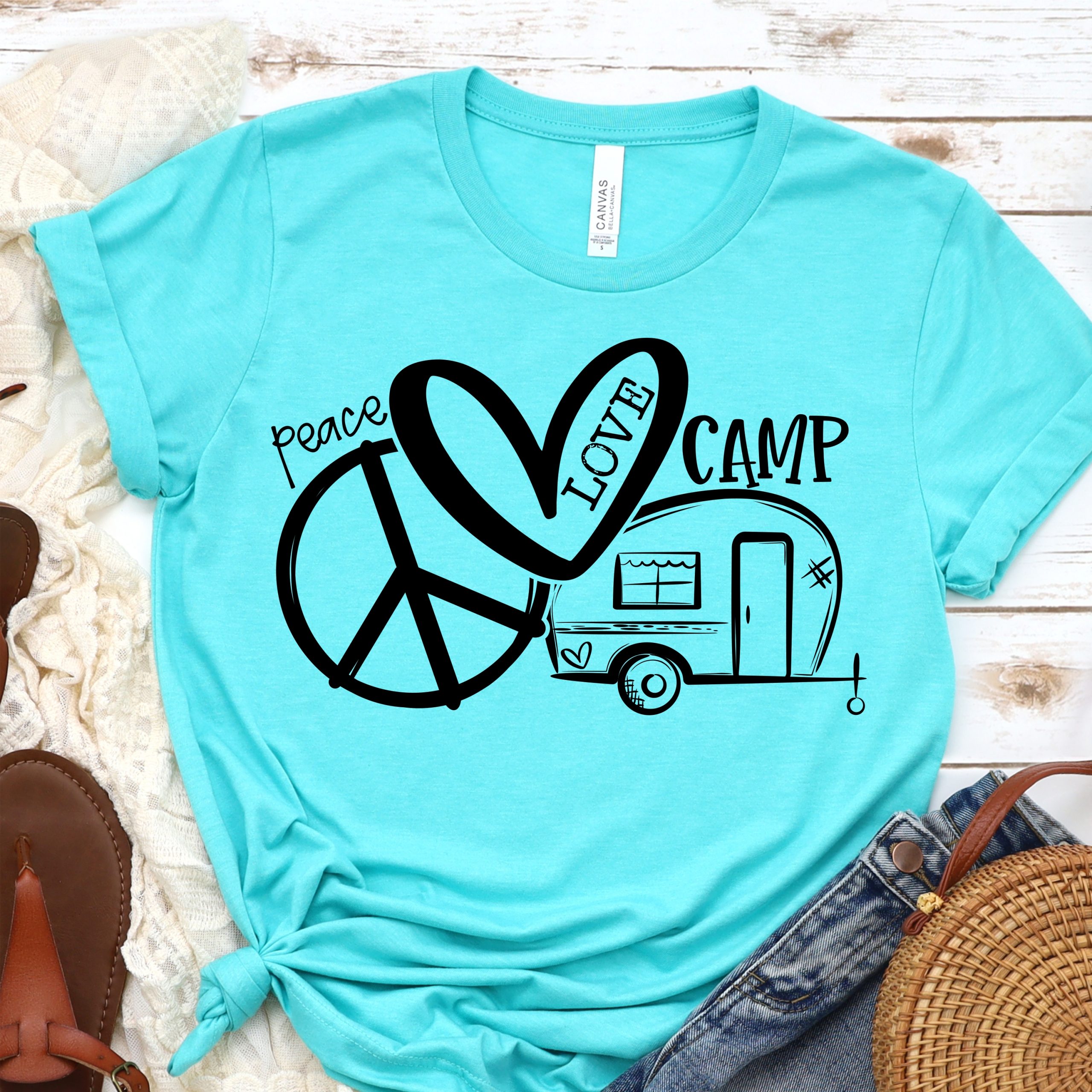 Free Free 182 Peace Love Camping Svg SVG PNG EPS DXF File