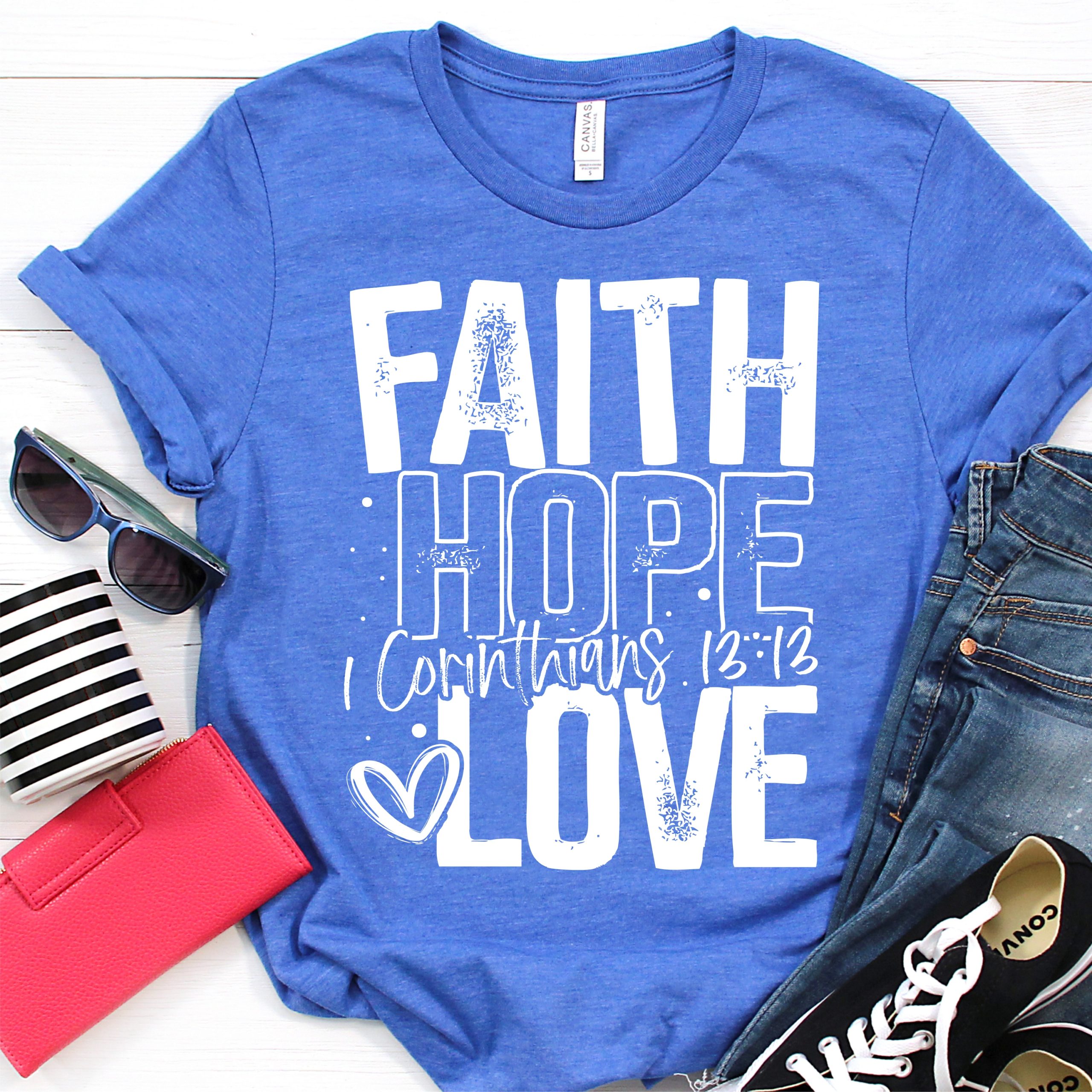 Faith hope love *ADULT* Screen Print – socuteappliques.net