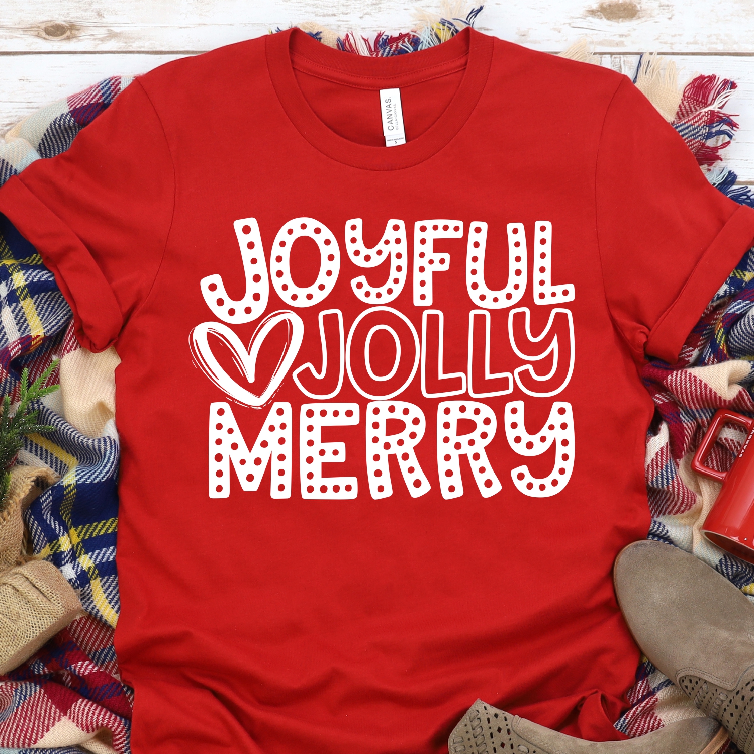 Be Joyful Be Jolly Christmas Expo 2022 Arkansas Joyful jolly Merry *ADULT* screen print