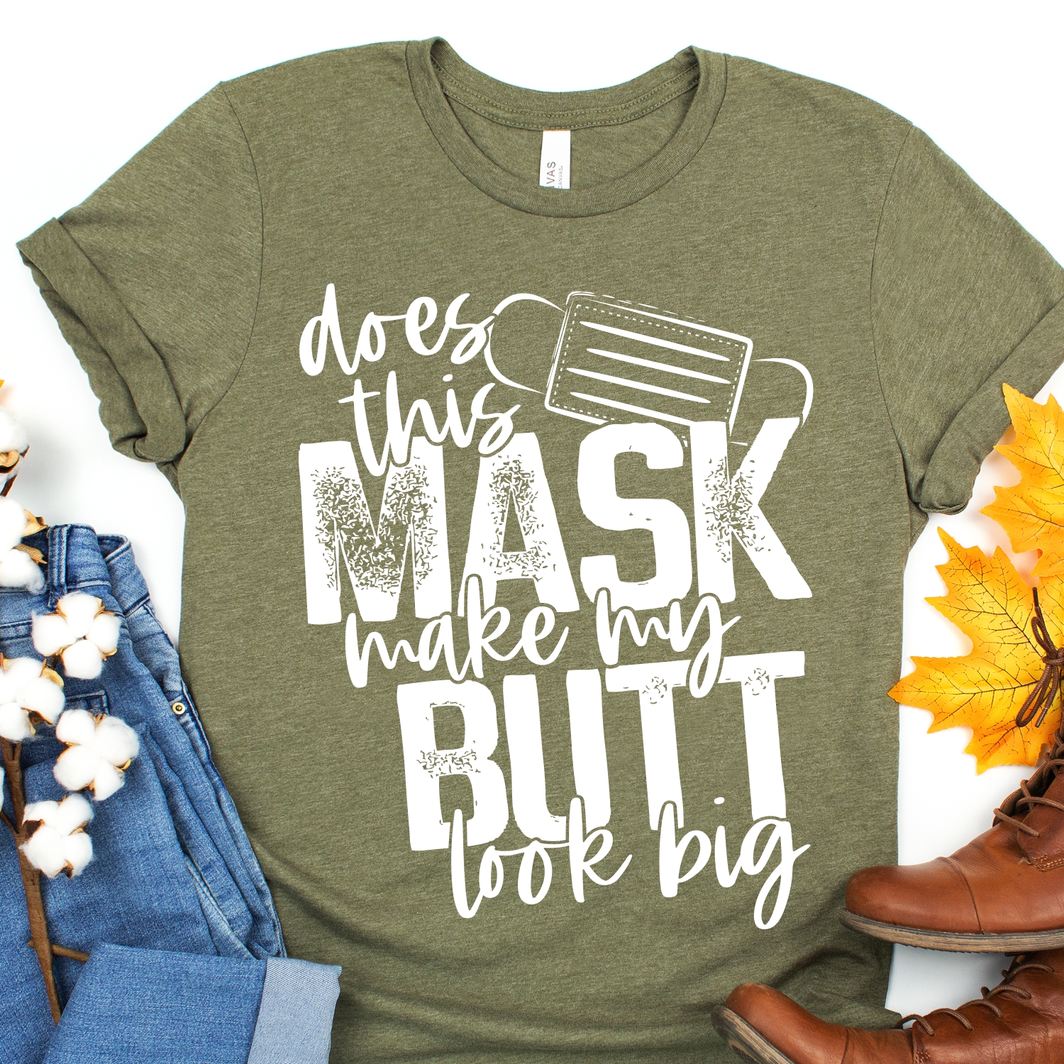 Does this mask make my butt look big *TRANSFER*