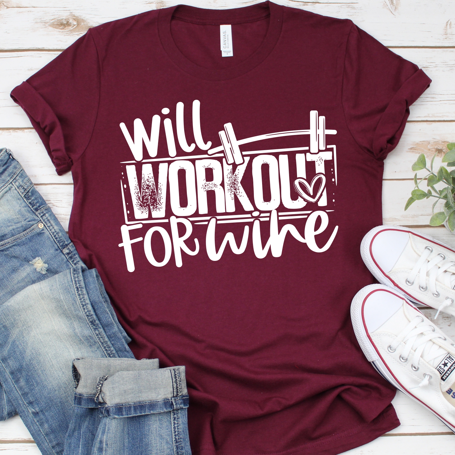 Will workout for wine *TRANSFER*