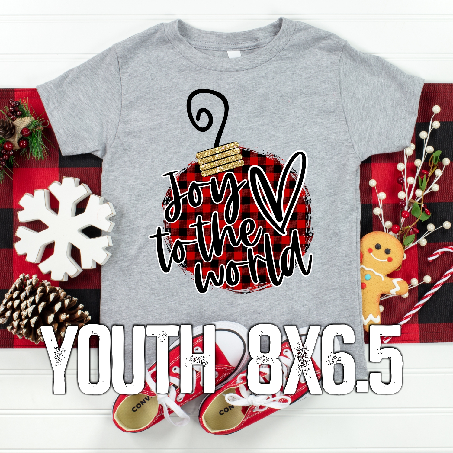 Joy to the world *YOUTH*  (High heat SOFT INK)