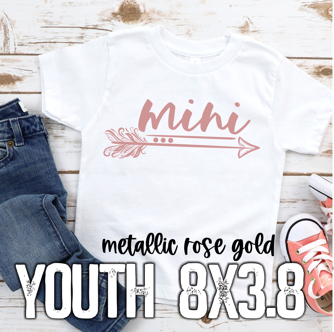 Mini arrow rose gold *YOUTH*