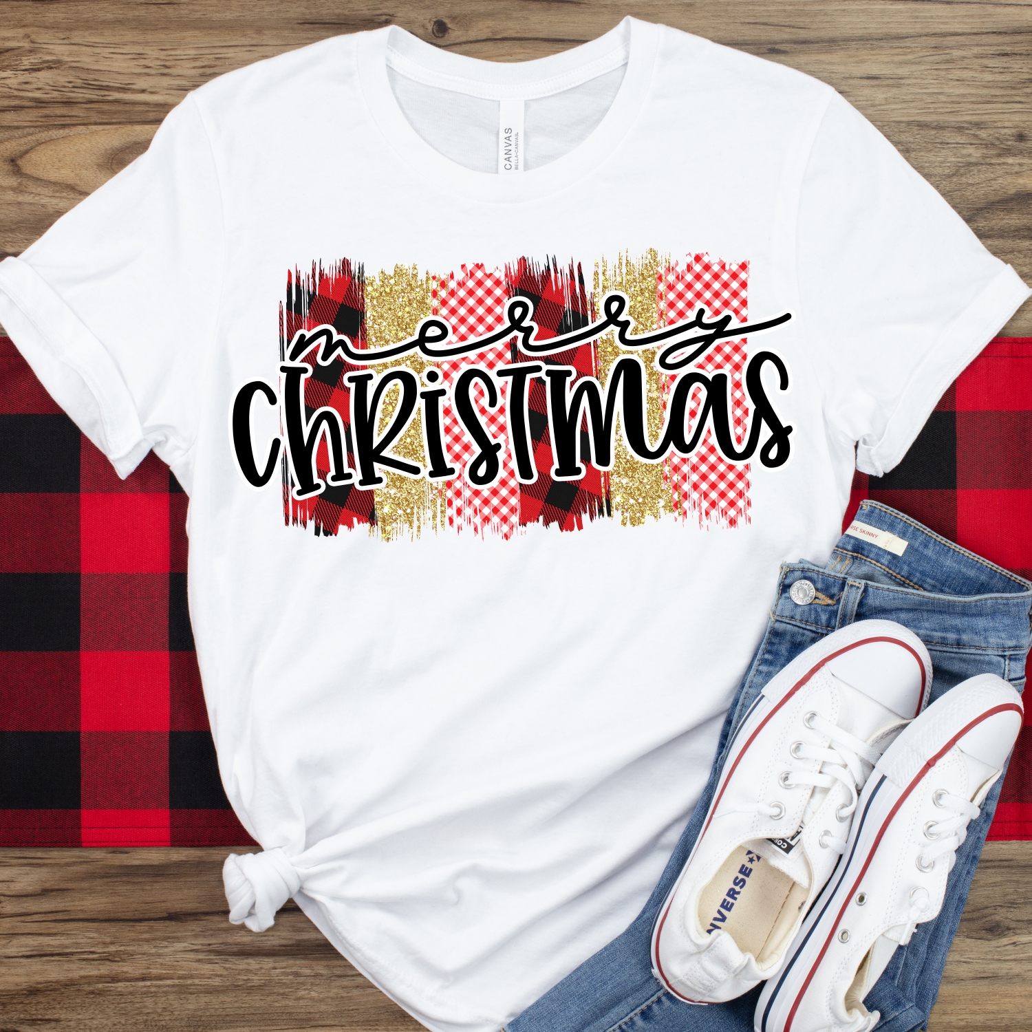 Merry Christmas swatches *ADULT* Screen Print (High heat SOFT INK ...