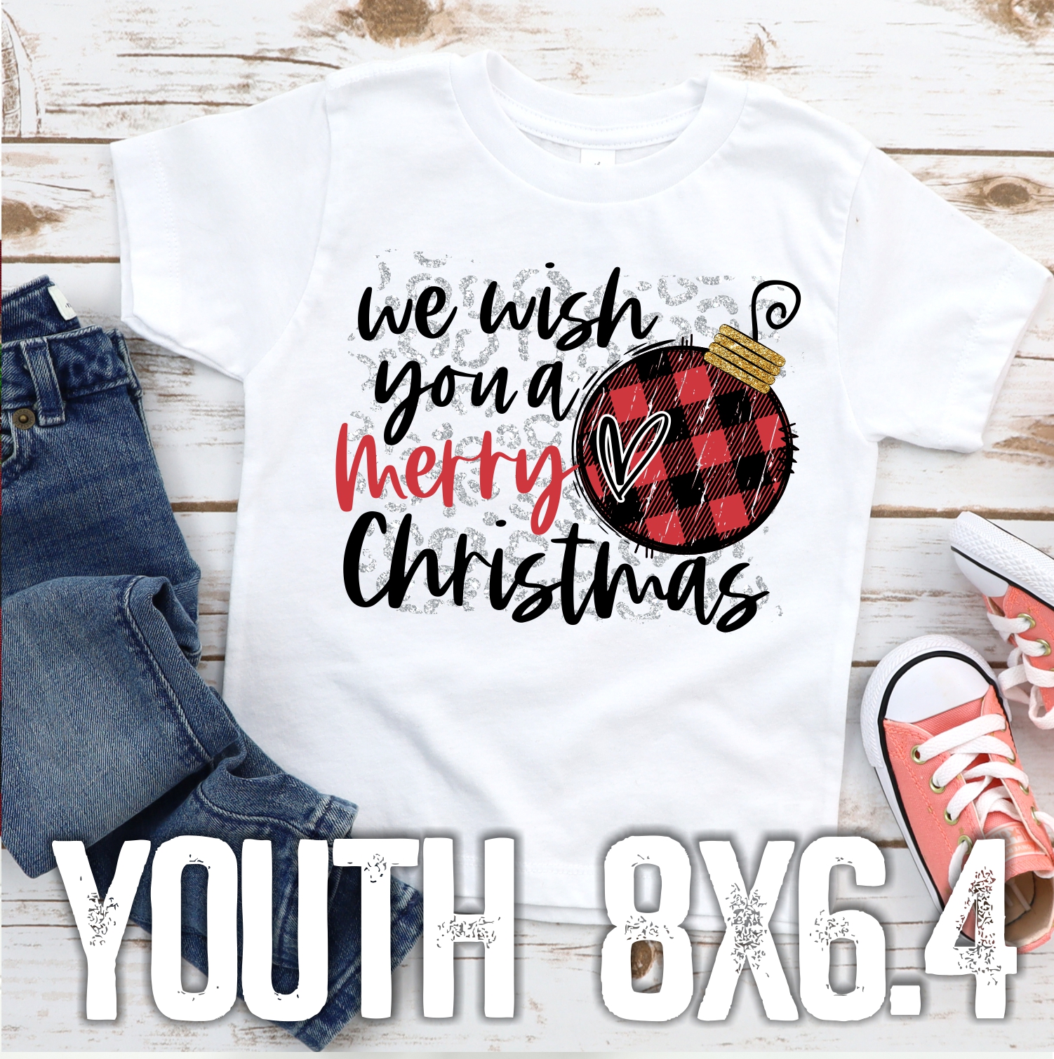 We wish you a Merry Christmas *YOUTH*  (High heat SOFT INK)