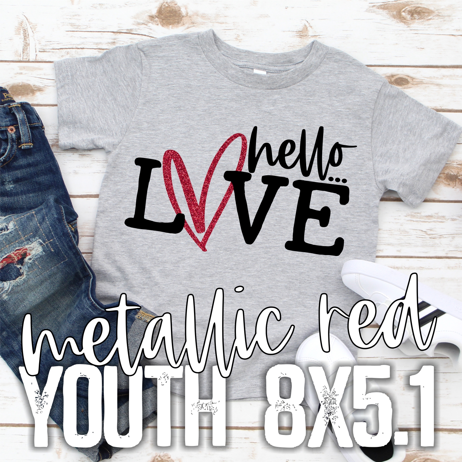 Hello Love *YOUTH*   (High heat SOFT INK)