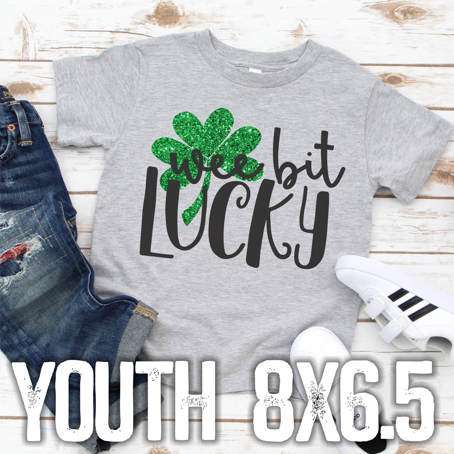 Wee bit Lucky *YOUTH*   (High Heat SOFT INK)