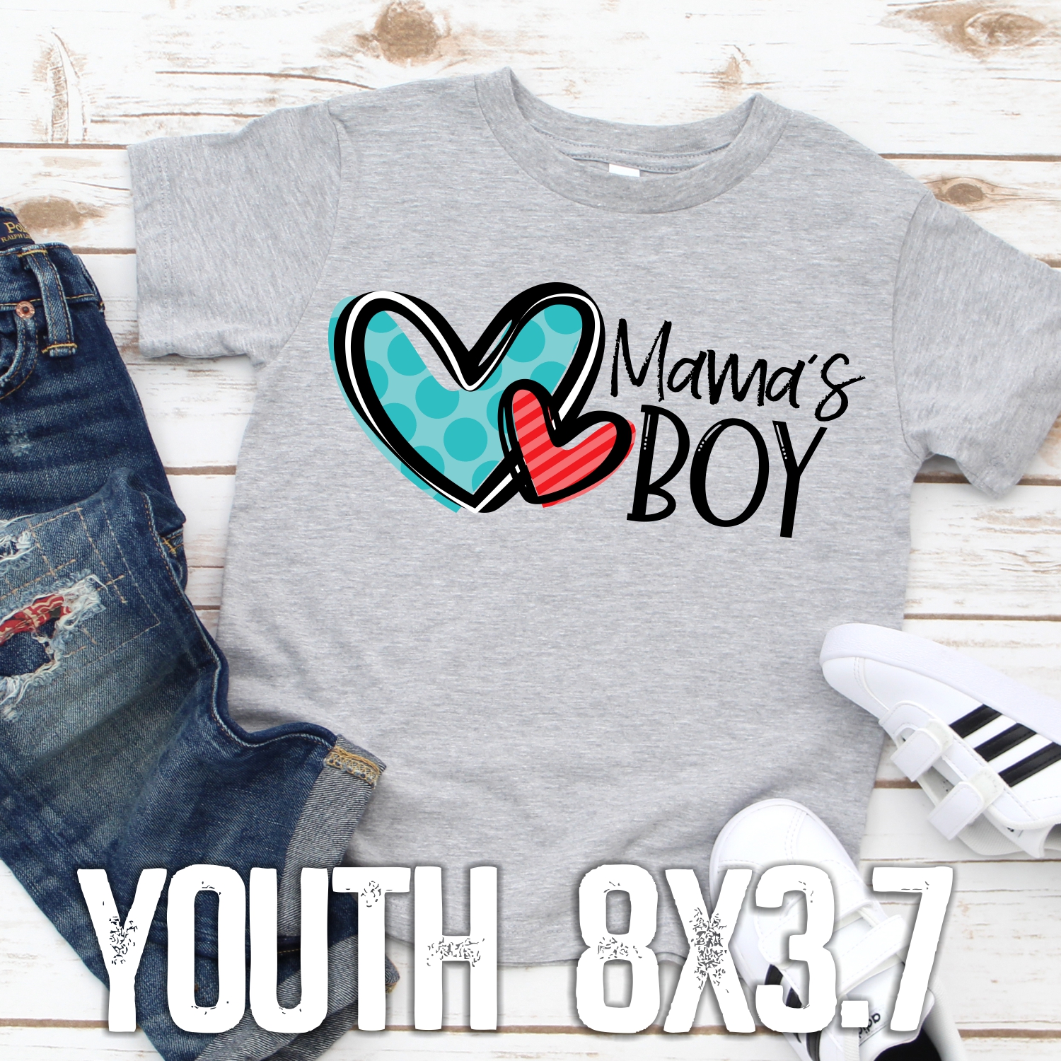 Mamas Boy *YOUTH*  (High Heat SOFT INK)