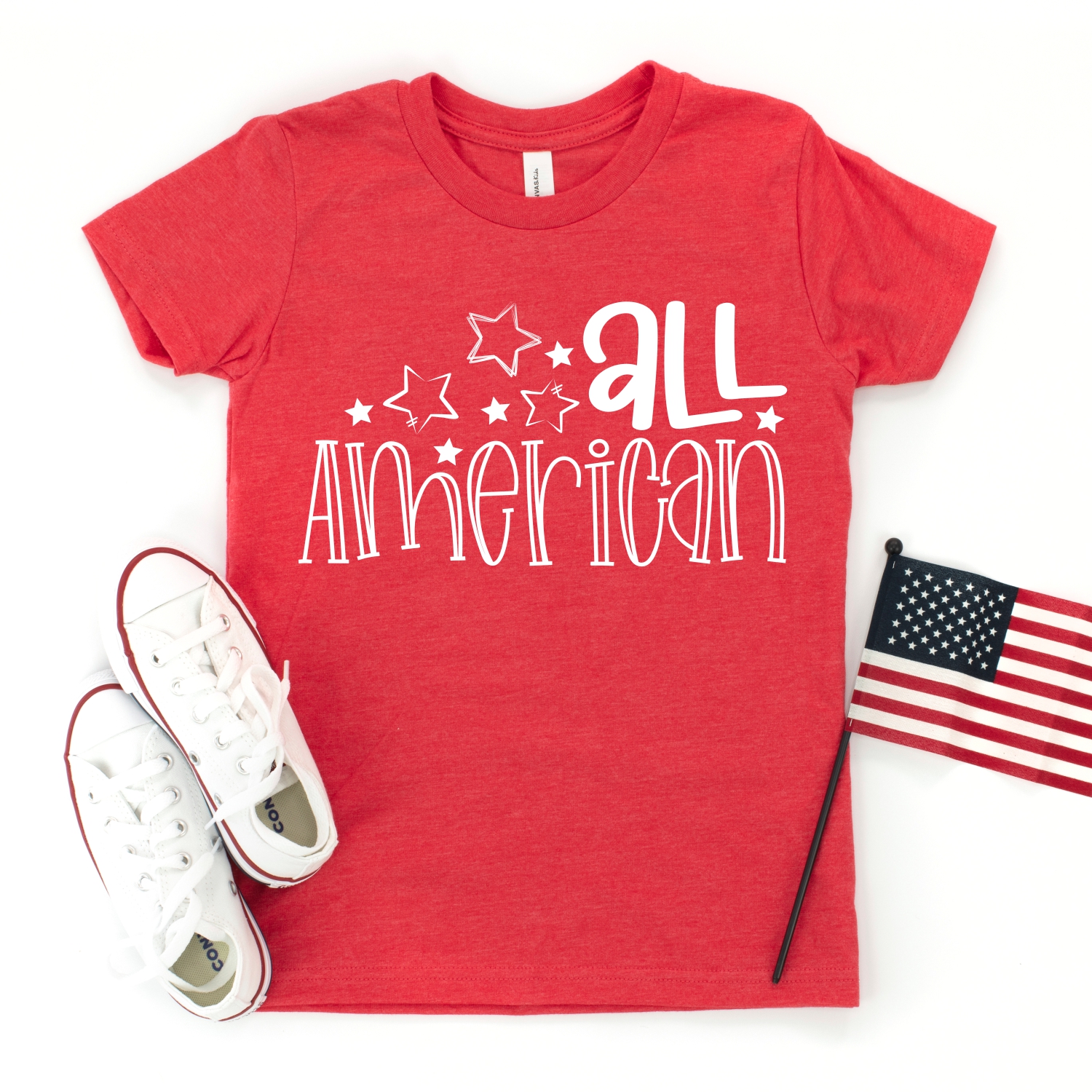 All American stars *ADULT* Screen Print – socuteappliques.net