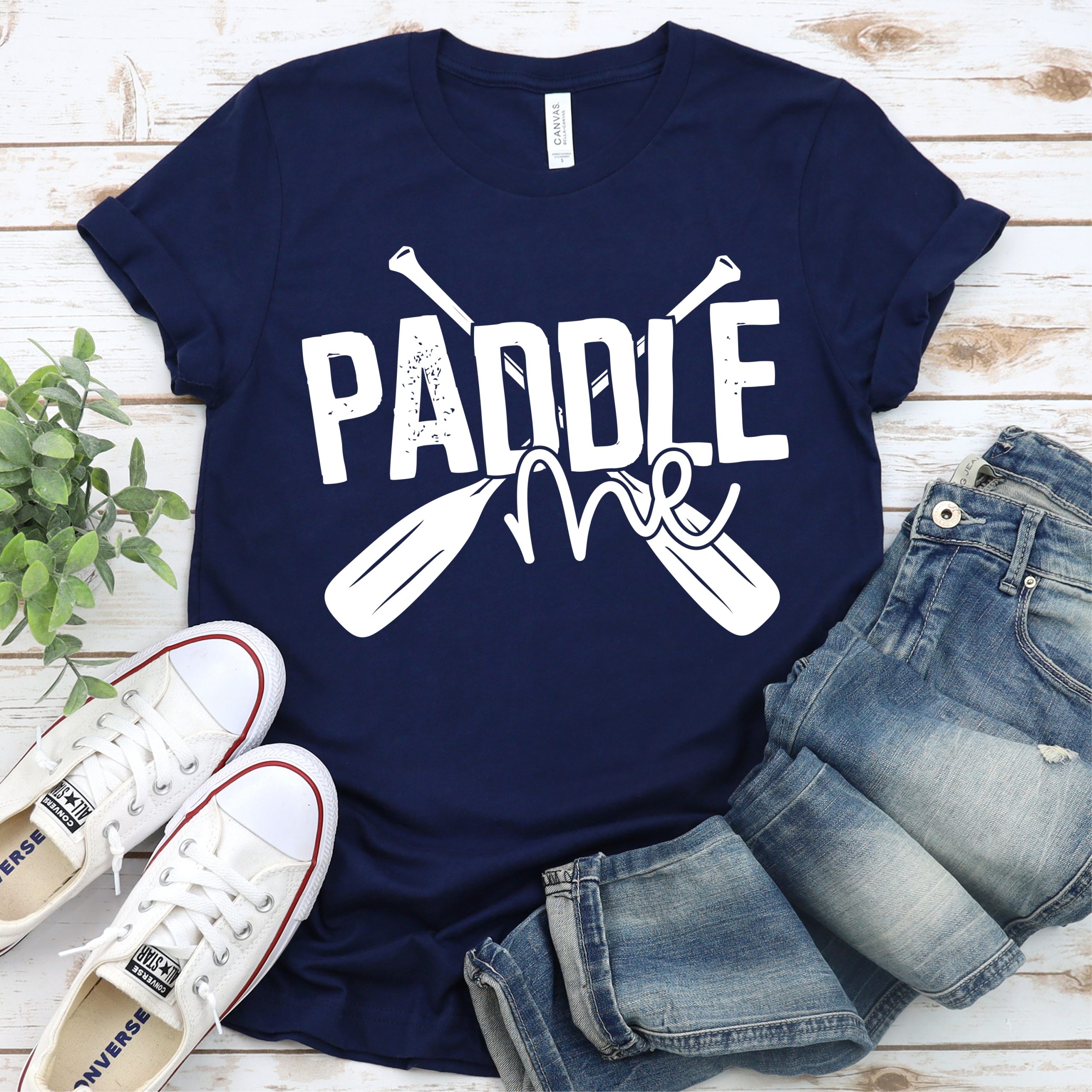 Paddle me WHITE *ADULT* Screen Print