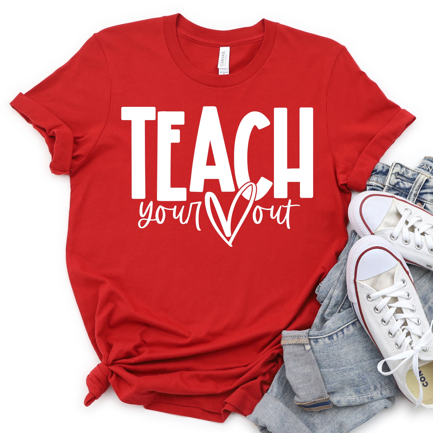 Teach your heart out *ADULT* Screen Print – socuteappliques.net