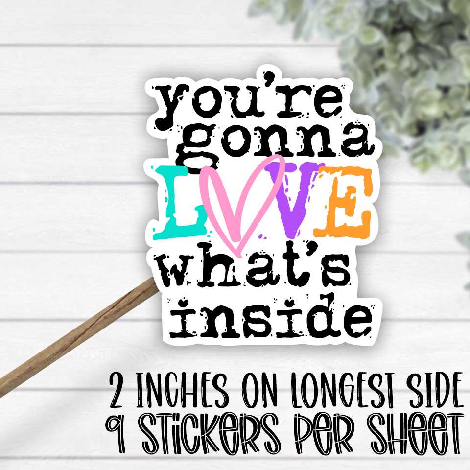 *STICKER SHEET* You're gonna love what's inside