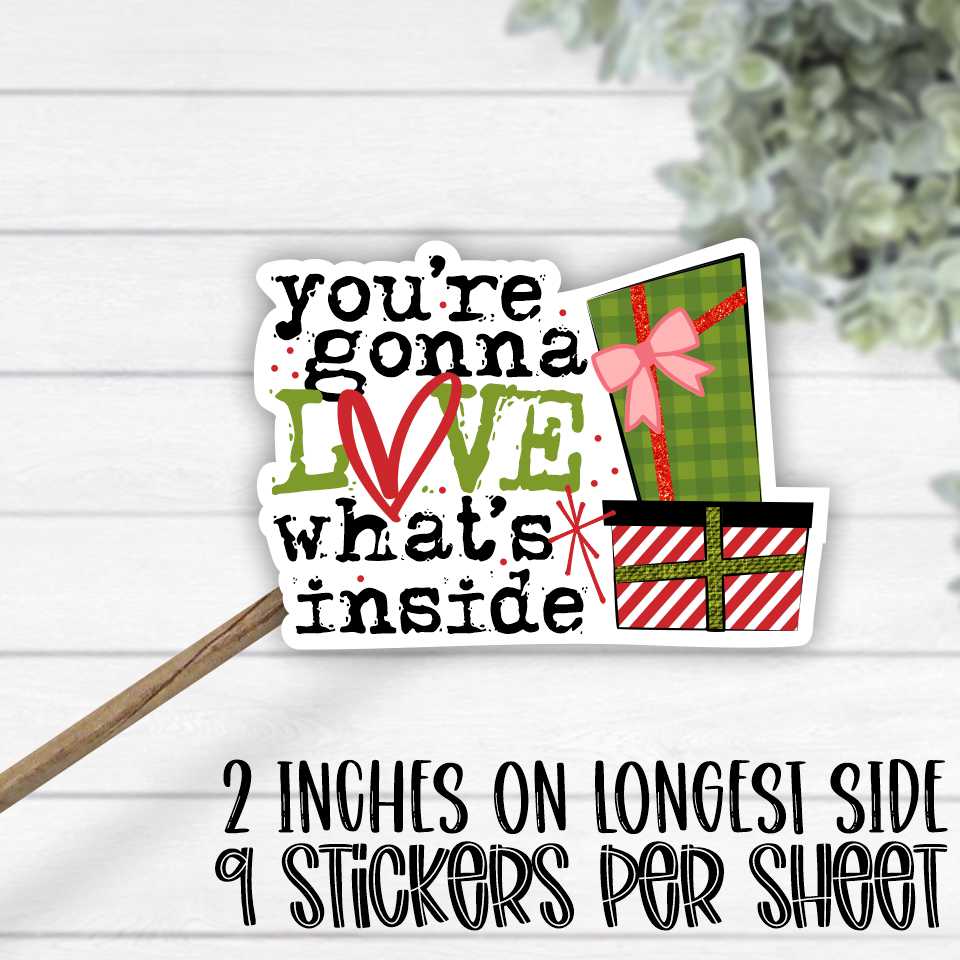 *STICKER SHEET* PRESENTS You're gonna love what's inside