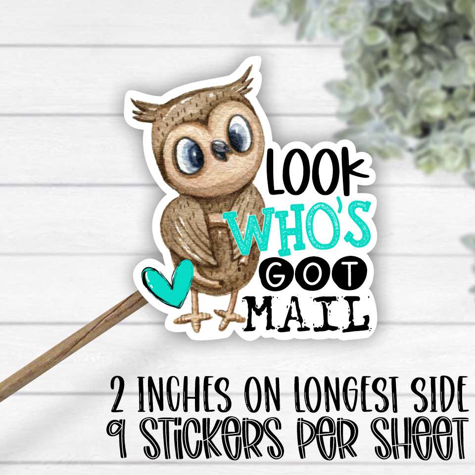 *STICKER SHEET* Look whos got mail
