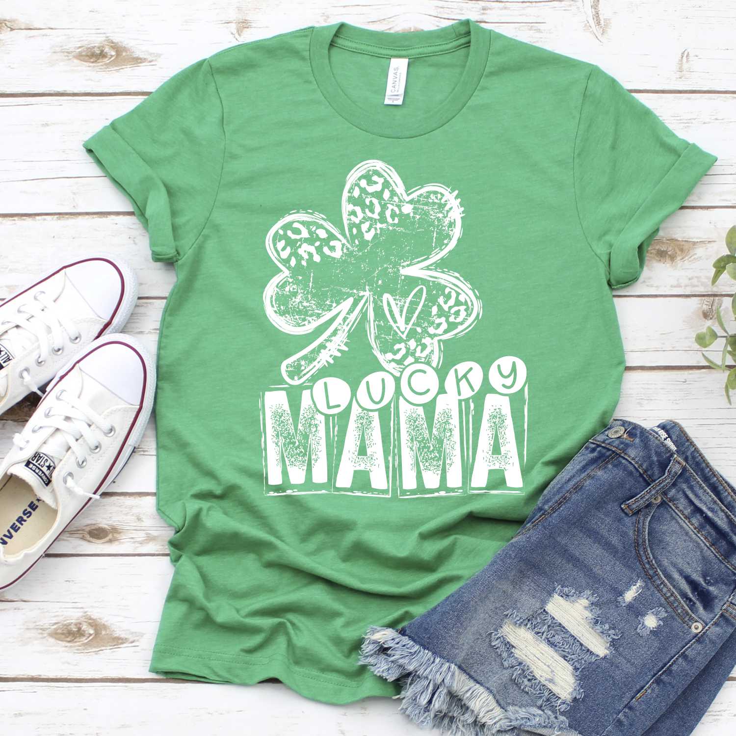 Lucky Mama ADULT Screen Print – socuteappliques.net