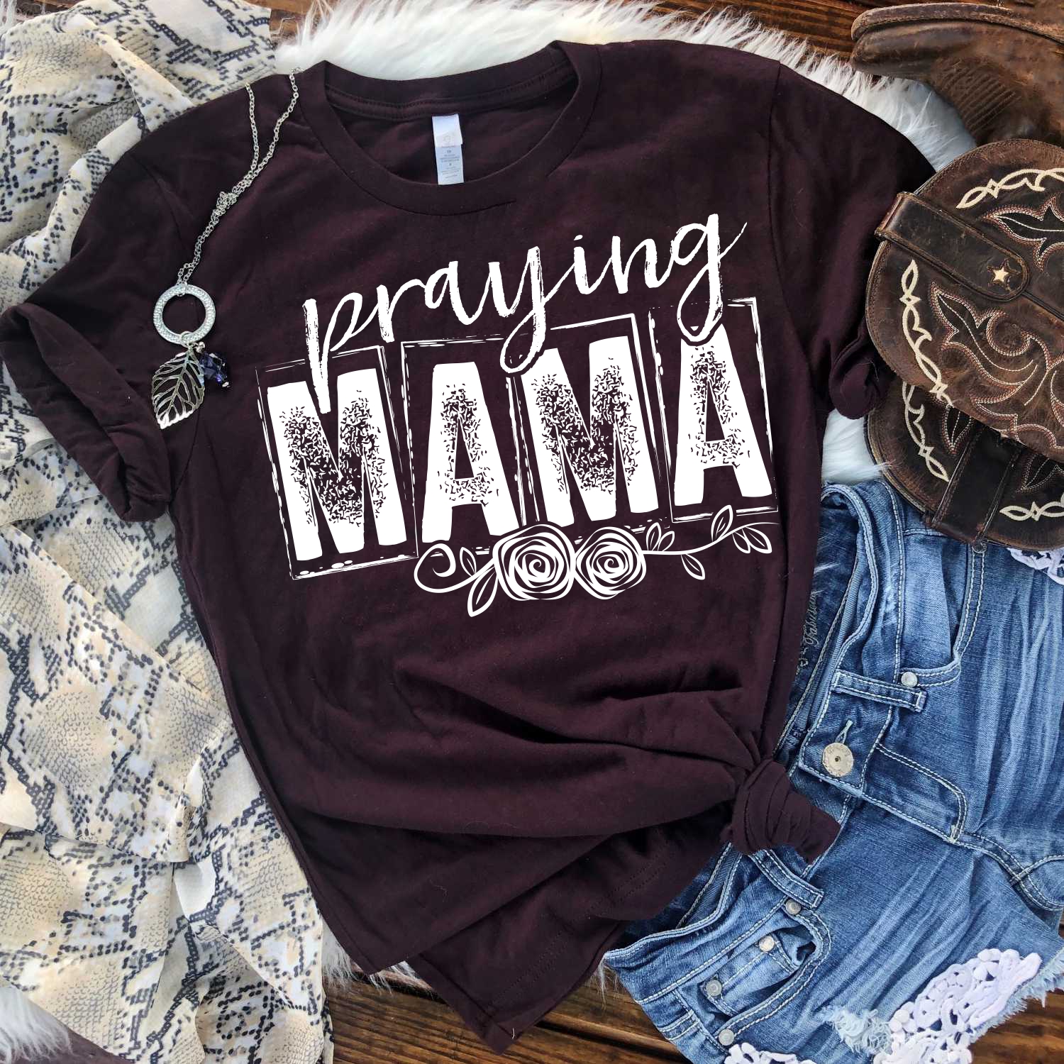 LIMITED EDITION Praying mama *ADULT* Screen Print – socuteappliques.net