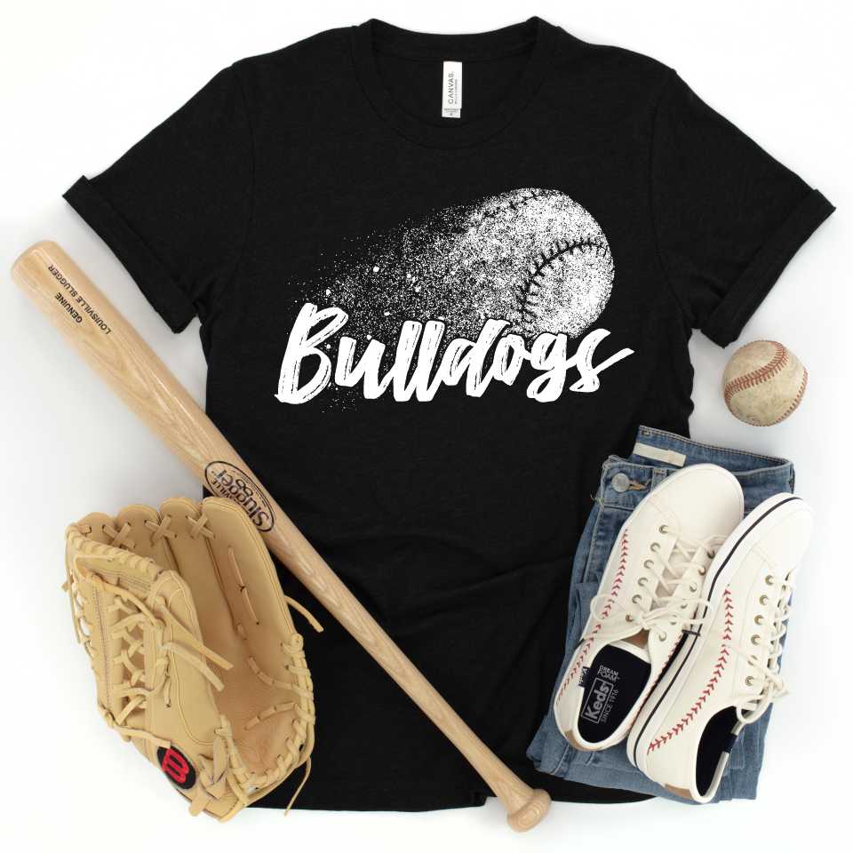 LIMITED EDITION Ball Splatter Bulldogs   *TRANSFER*