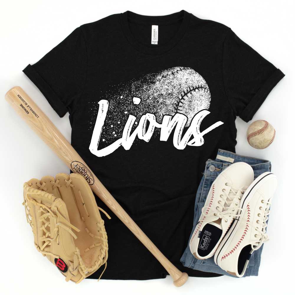 LIMITED EDITION Ball Splatter Lions   *TRANSFER*