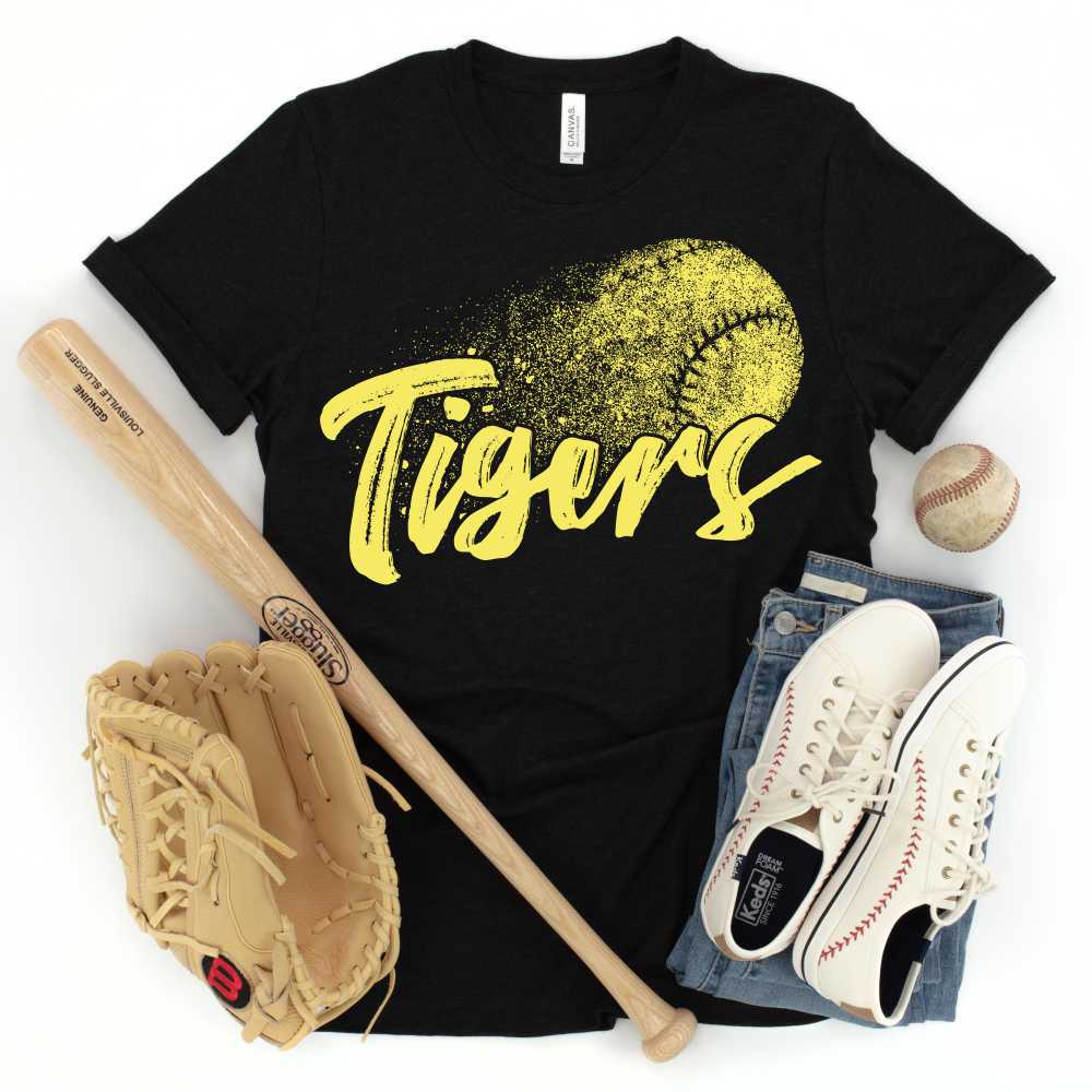 LIMITED EDITION Ball Splatter Tigers SOFTLIMITED EDITION Ball   *TRANSFER*
