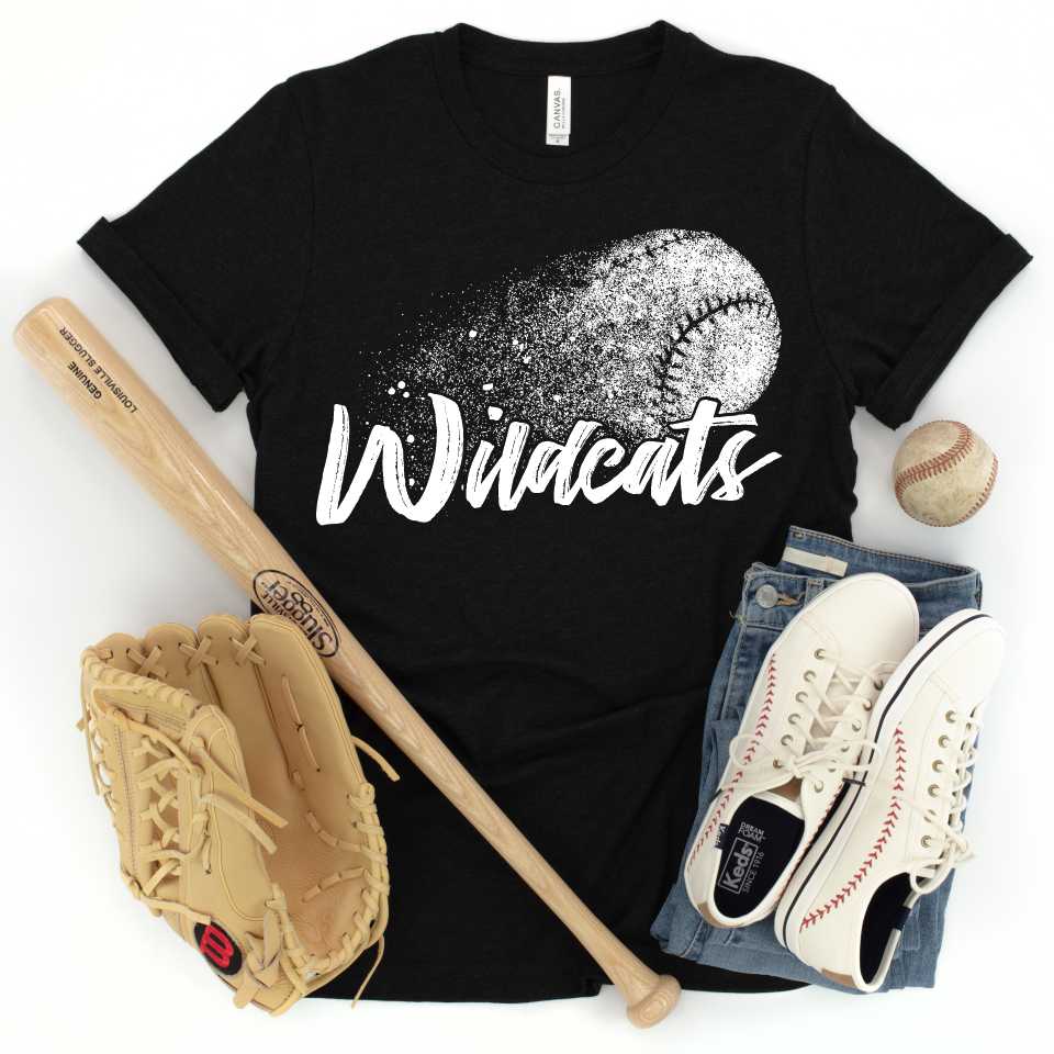 LIMITED EDITION Ball Splatter Wildcats   *TRANSFER*