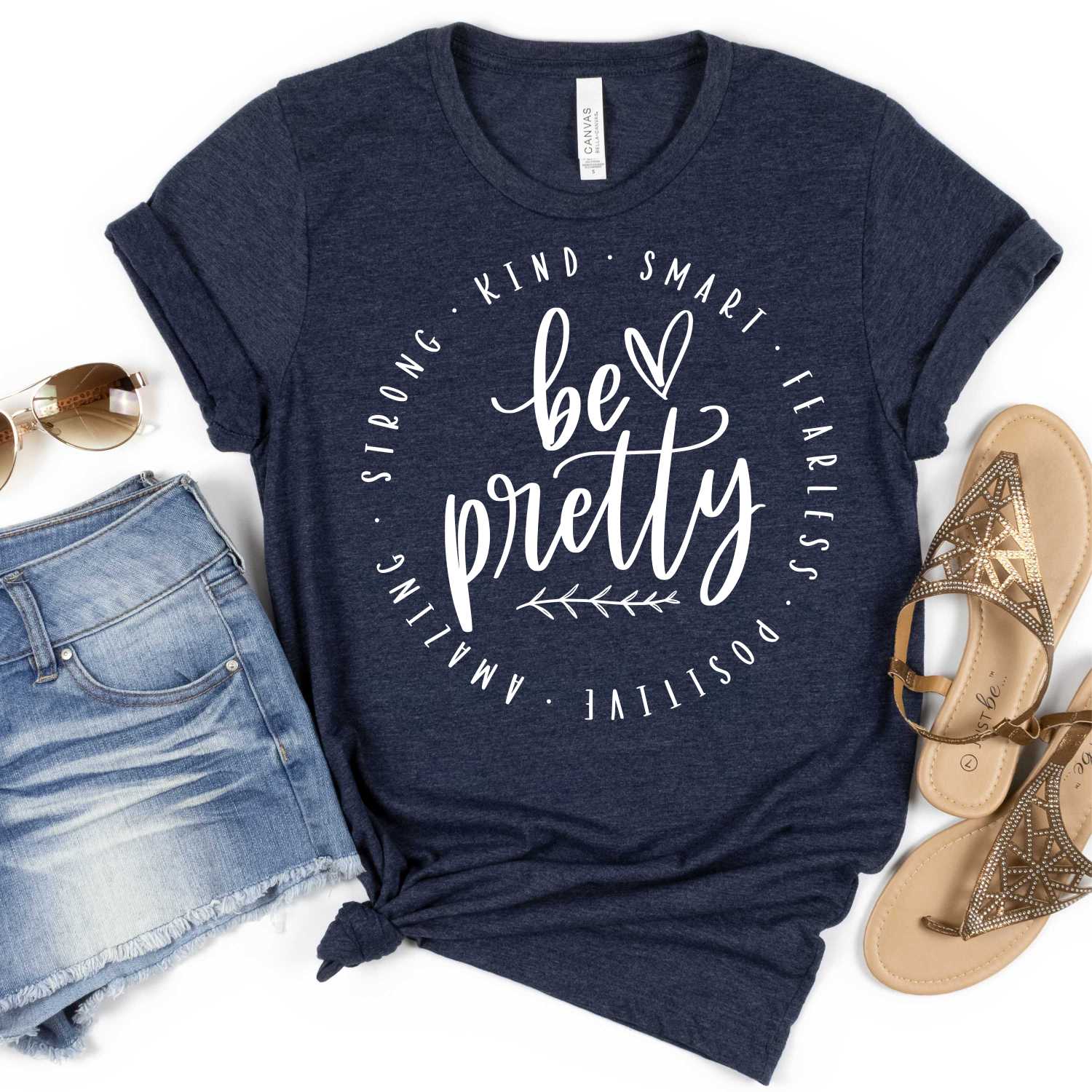 Be pretty CIRCLE *ADULT* Screen Print