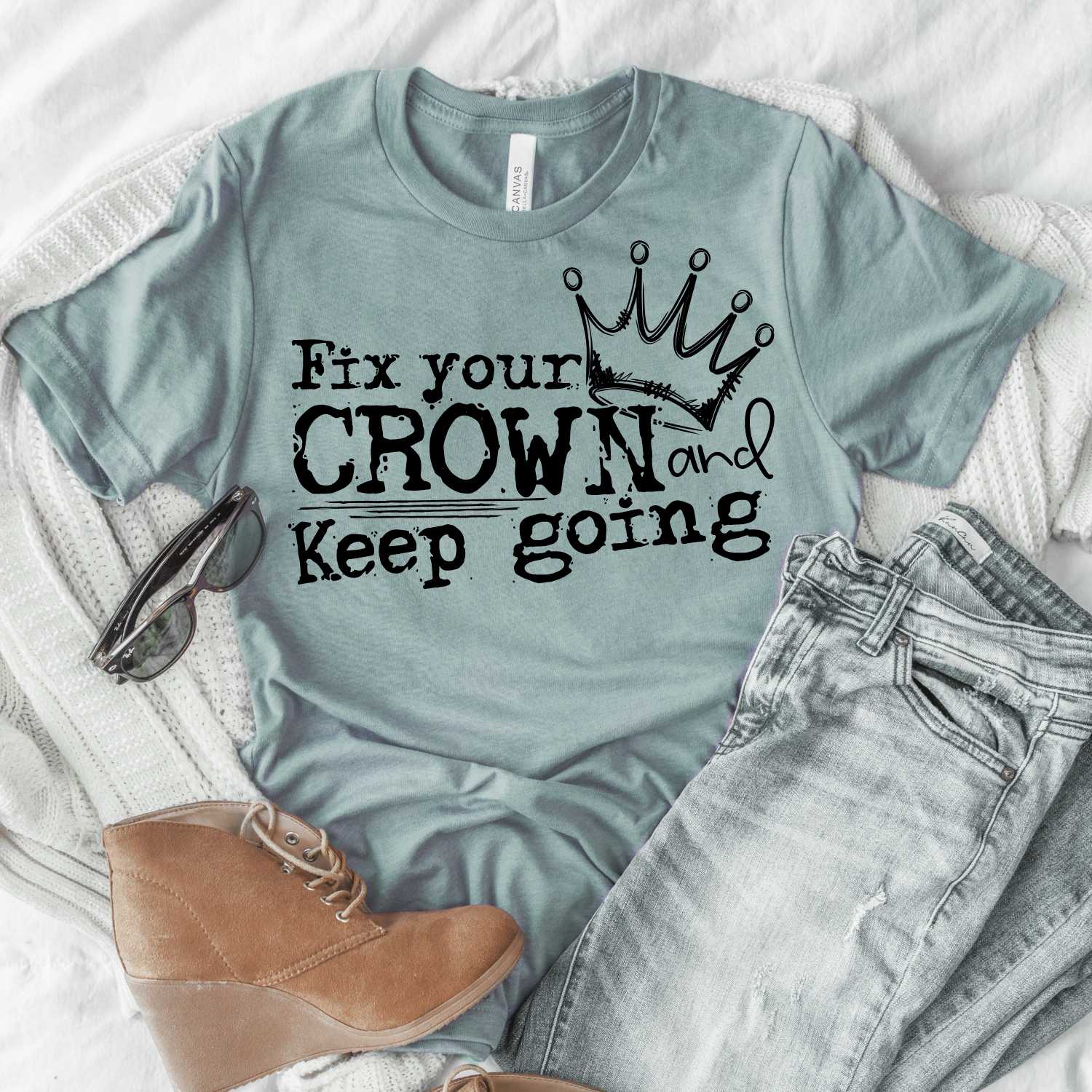 Fix your crown *ADULT* Screen Print