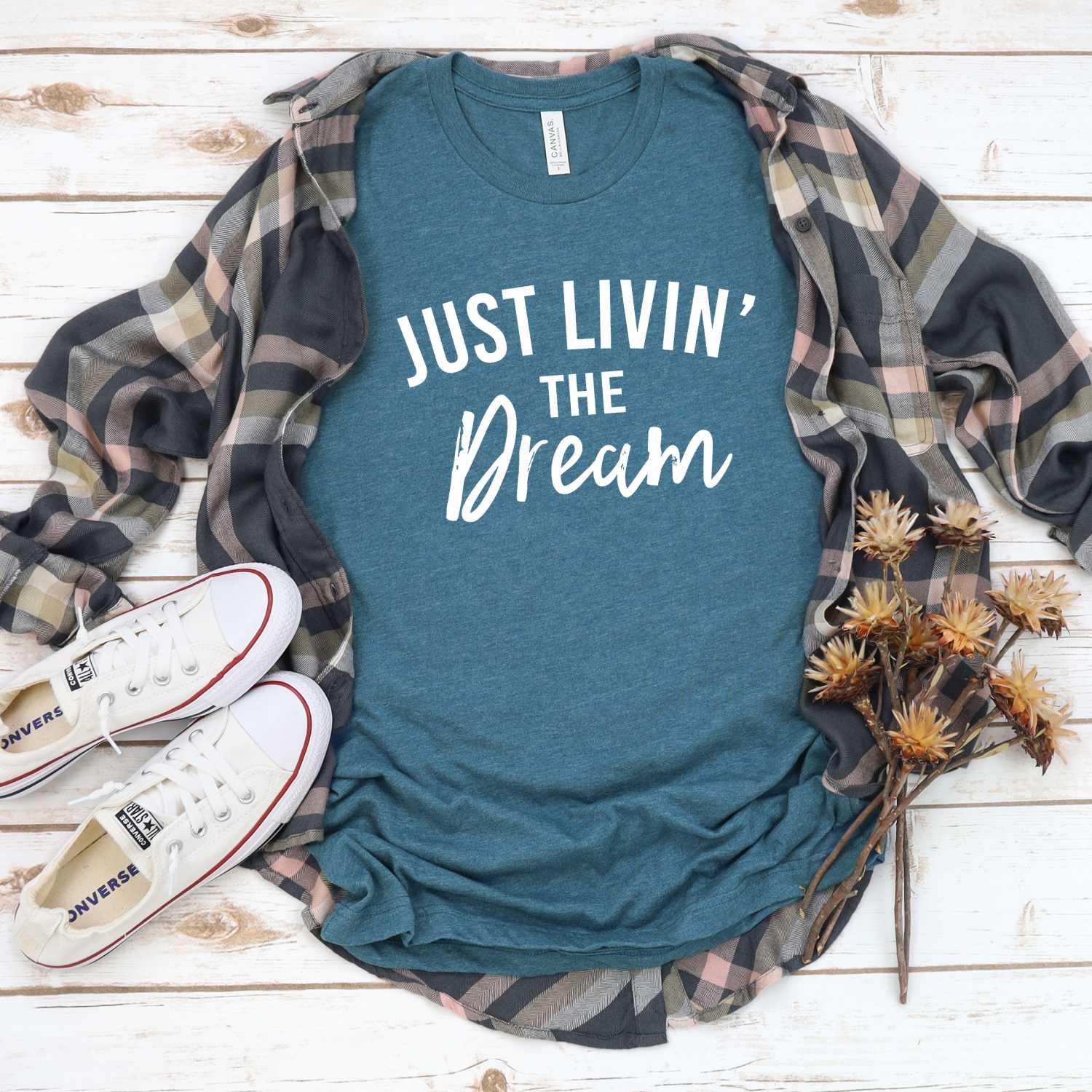 Just livin the dream *ADULT* Screen Print