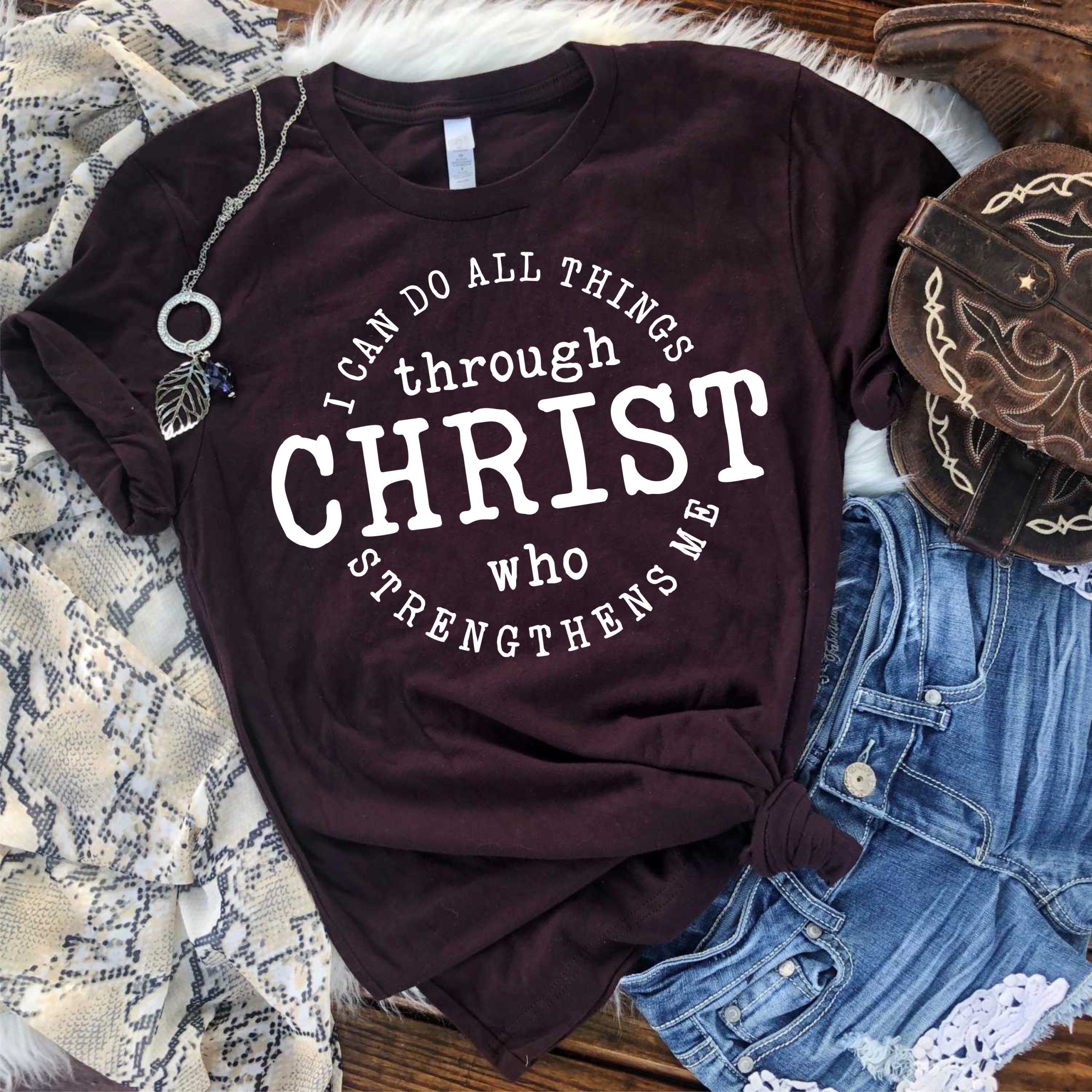 I can do all things *ADULT* Screen Print