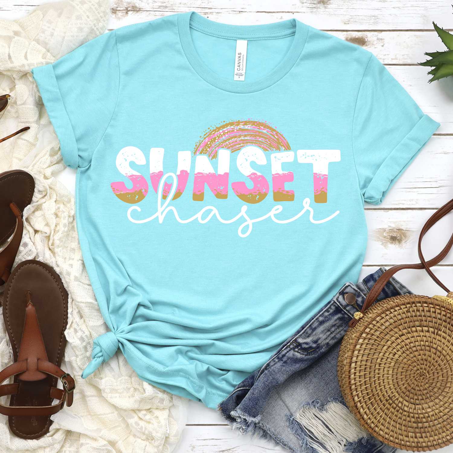 Sunset Chaser *ADULT* Screen Print (High Heat SOFT INK ...