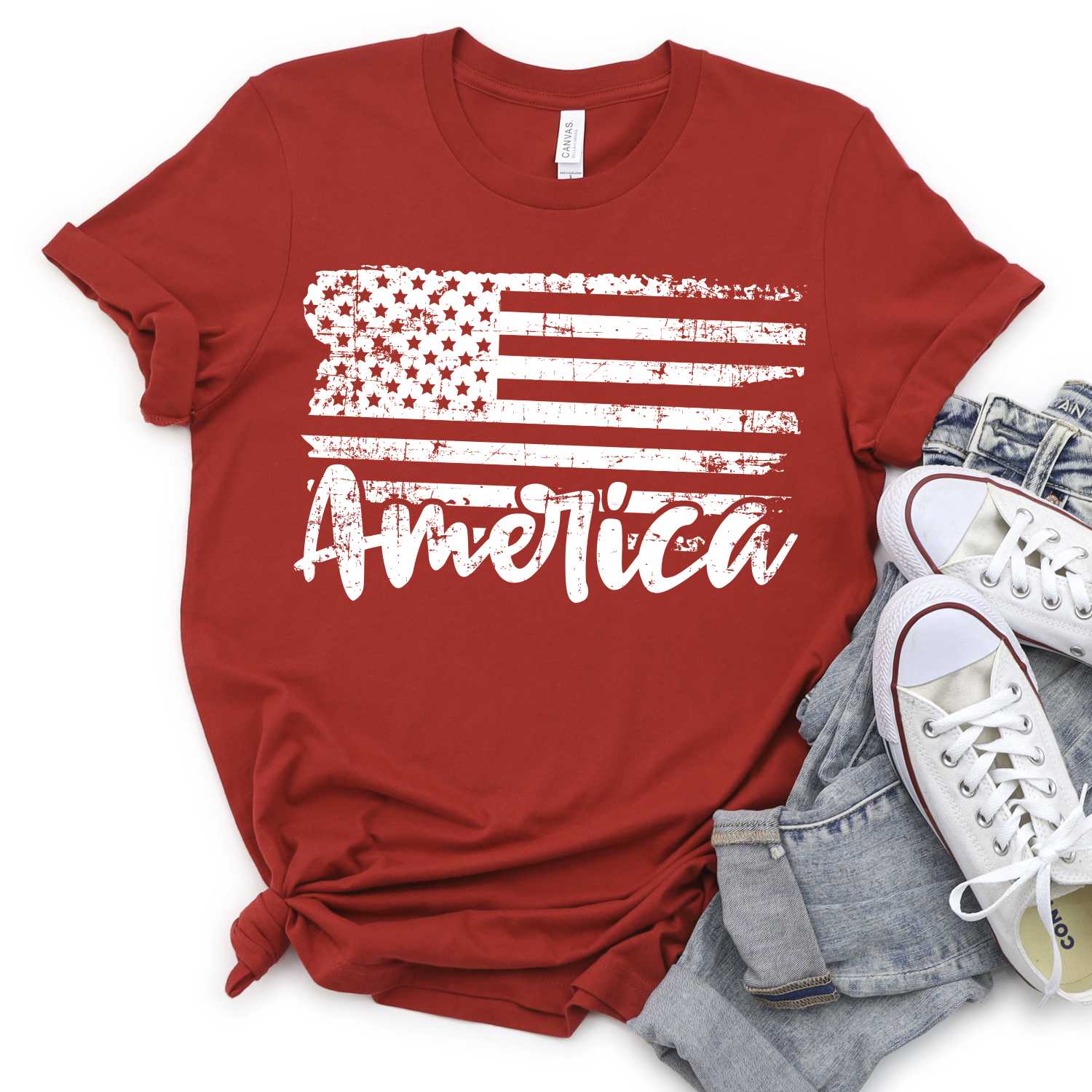 America distressed flag *ADULT* Screen Print – socuteappliques.net