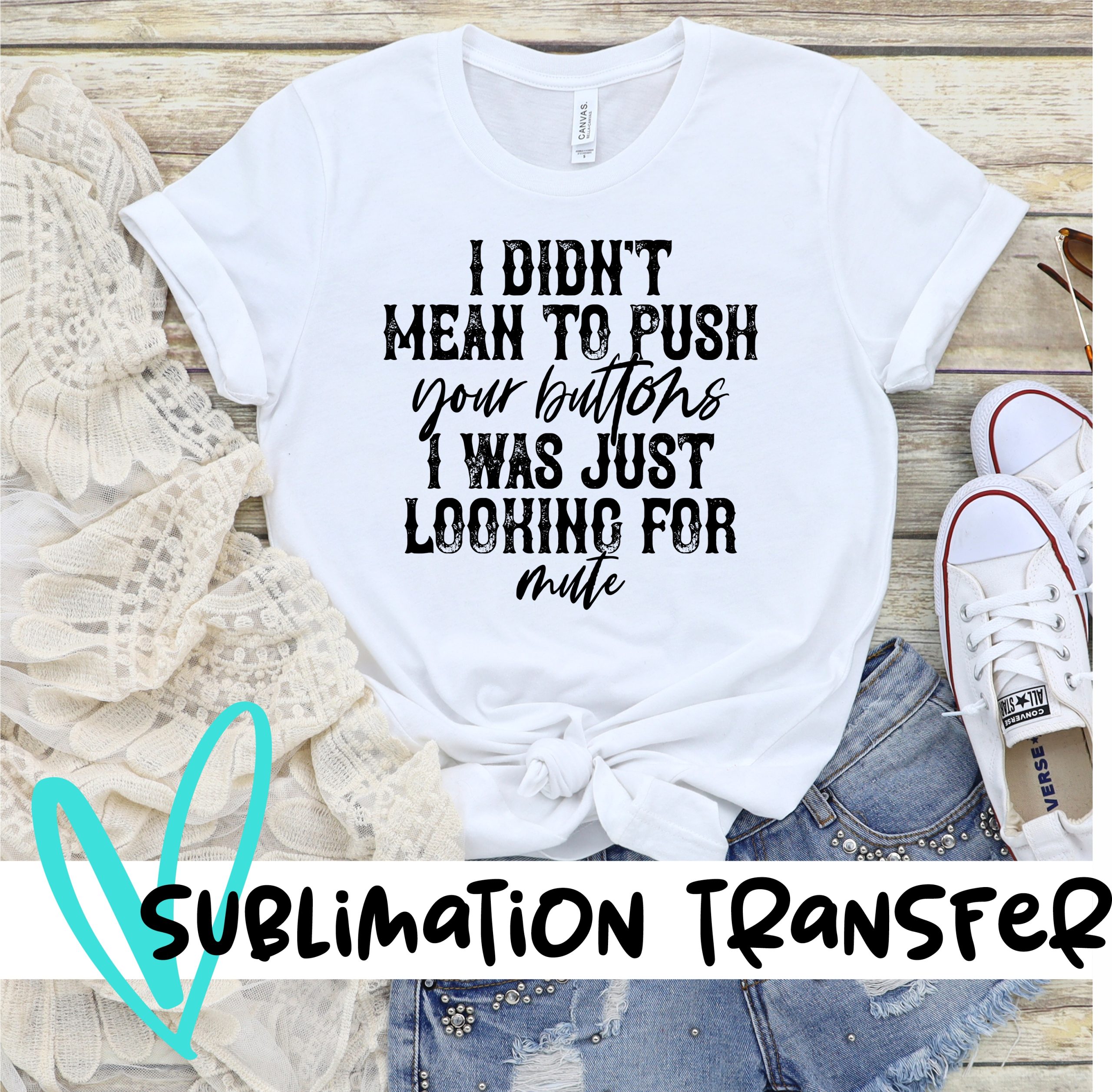 Push your buttons **Sublimation transfer** –