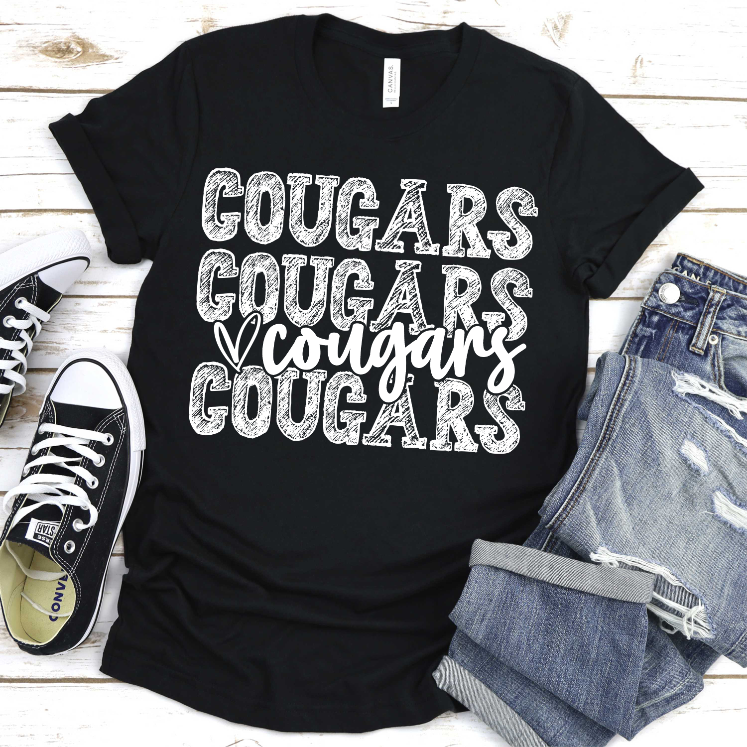 LIMITED EDITION Cougars Screen Print – socuteappliques.net