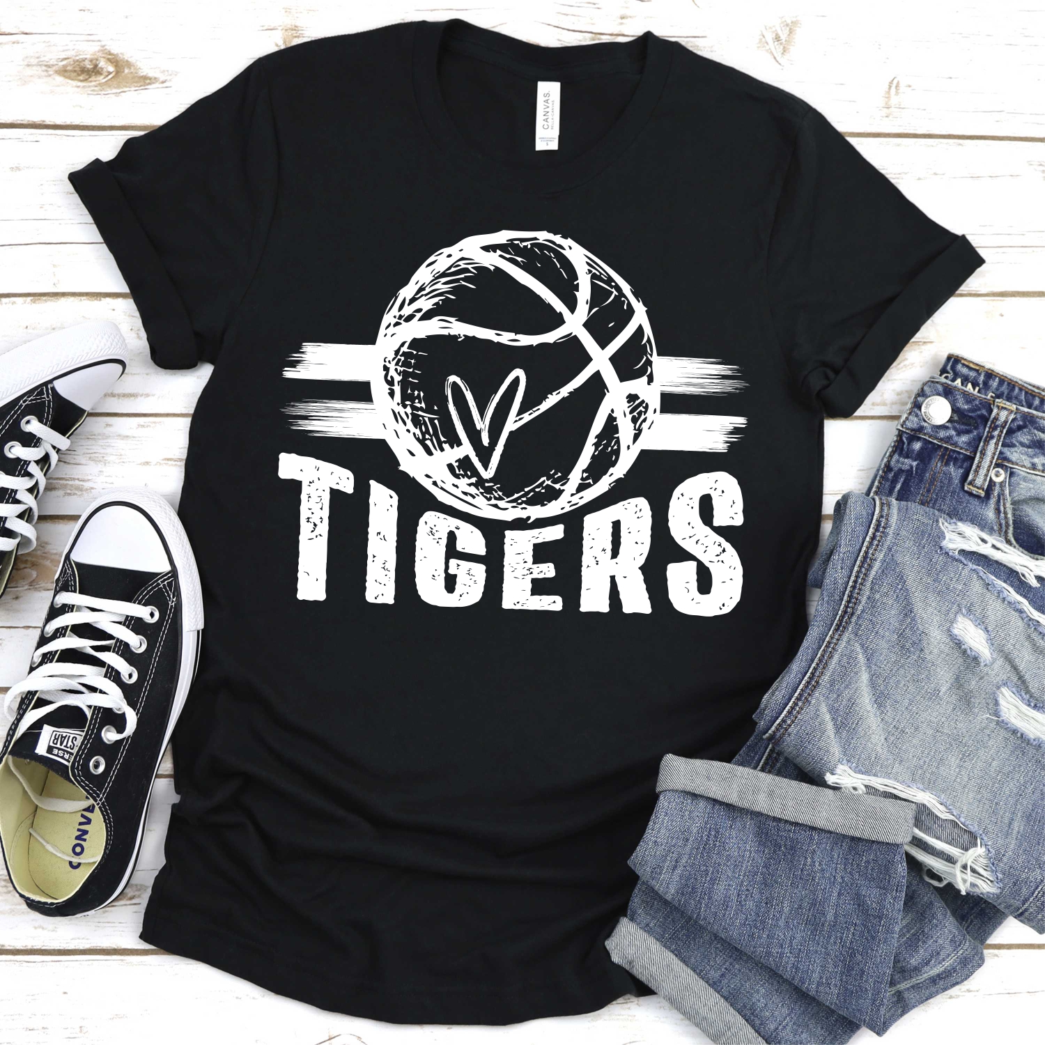 Tigers BASKETBALL*ADULT* Screen Print – socuteappliques.net