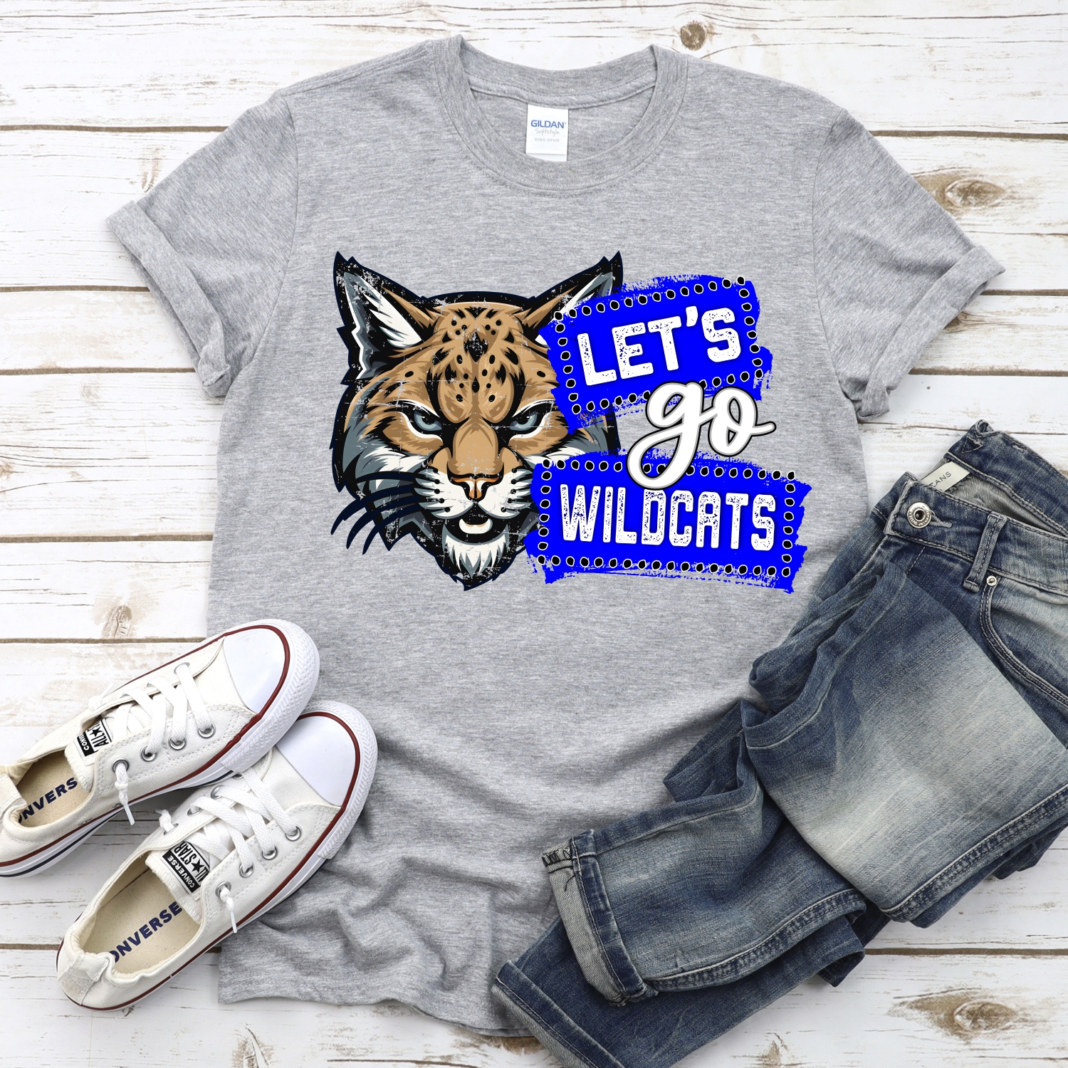 CUSTOM Lets go Wildcats banners *DTF* Transfer - Image 2
