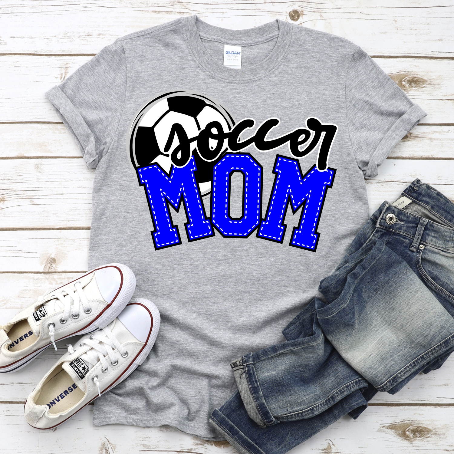 CUSTOM Soccer mom ball *DTF* Transfer - Image 2