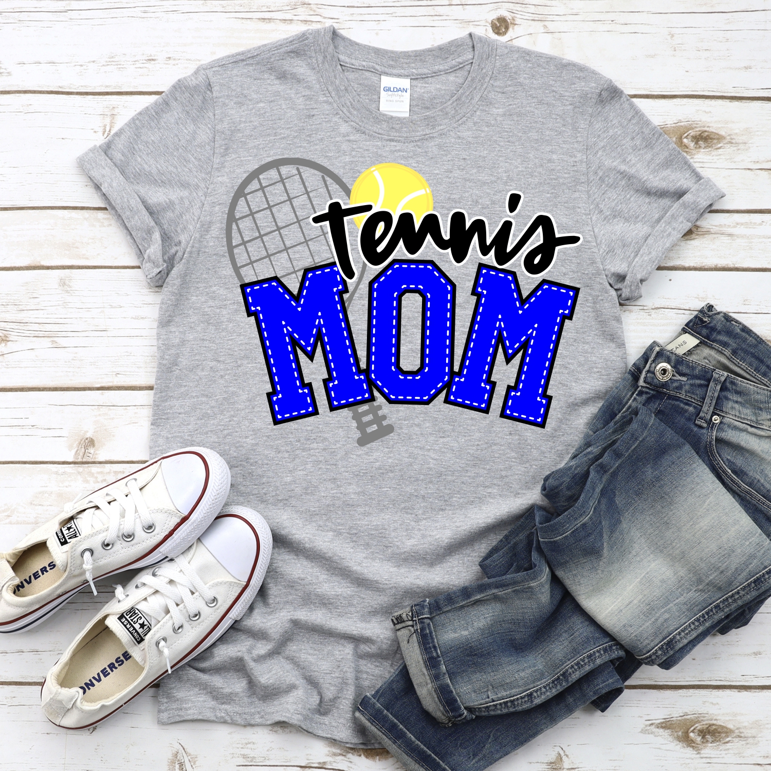 CUSTOM Tennis mom ball *DTF* Transfer - Image 2