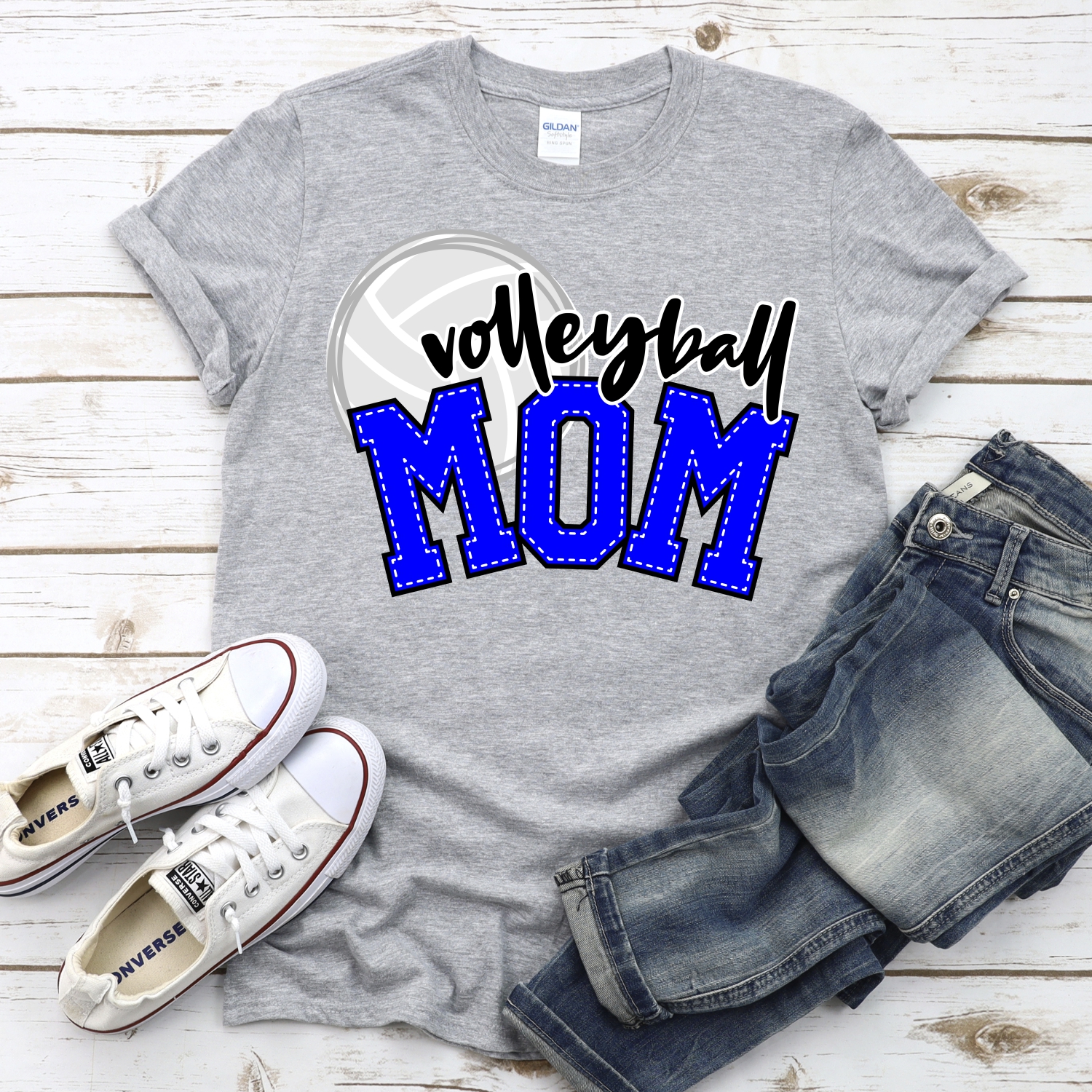 CUSTOM Volleyball mom ball *DTF* Transfer - Image 2