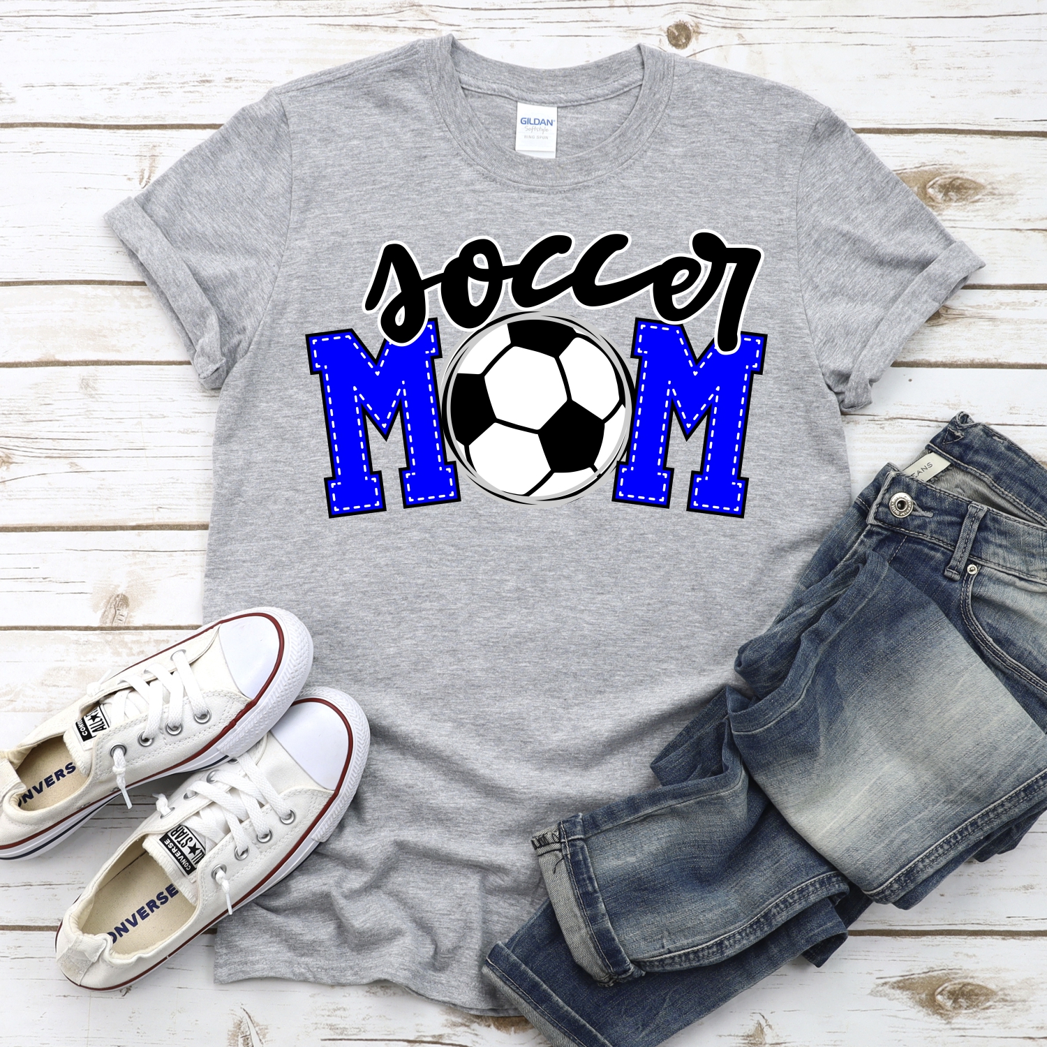CUSTOM Soccer mom ball O *DTF* Transfer - Image 2