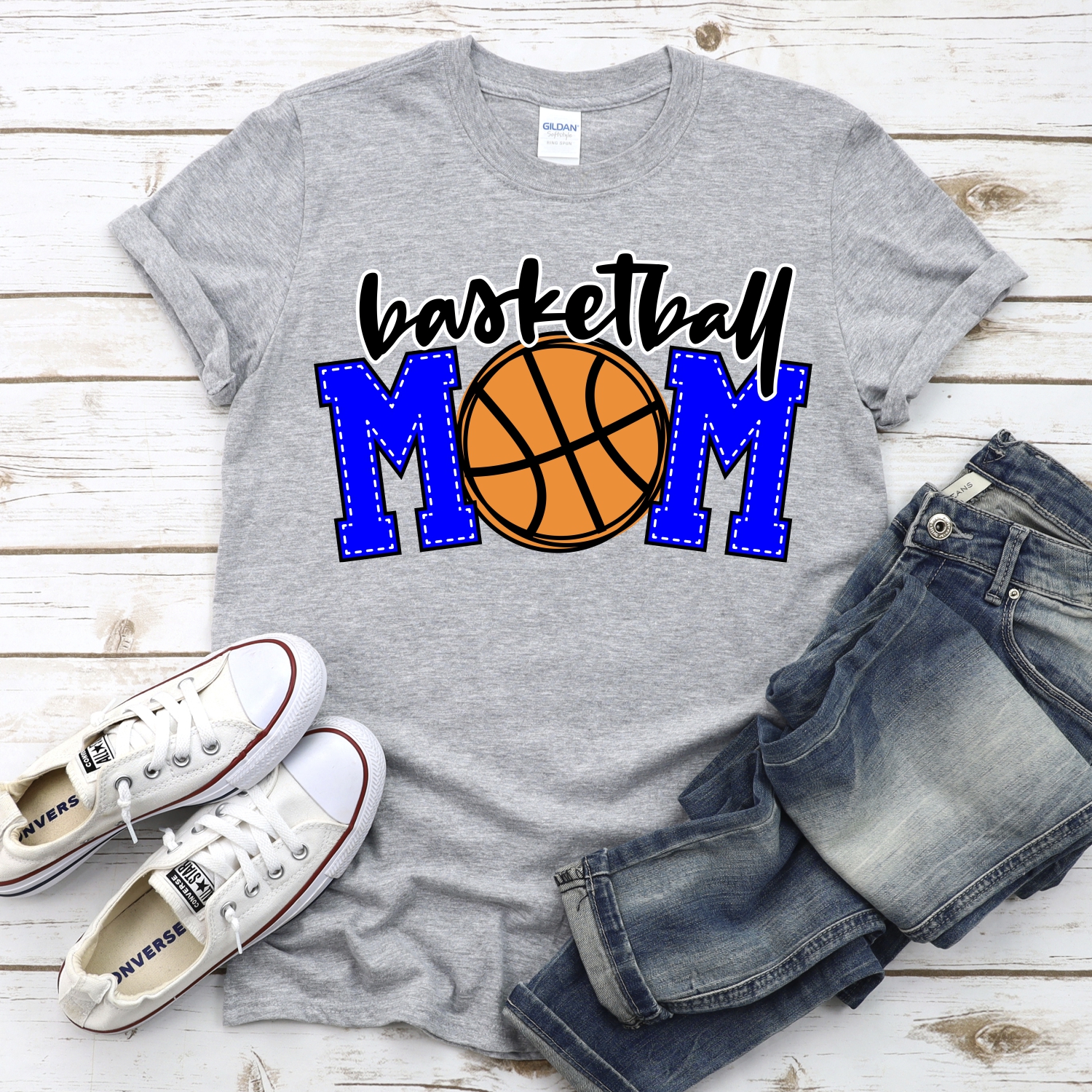 CUSTOM Basketball mom ball O *DTF* Transfer - Image 2