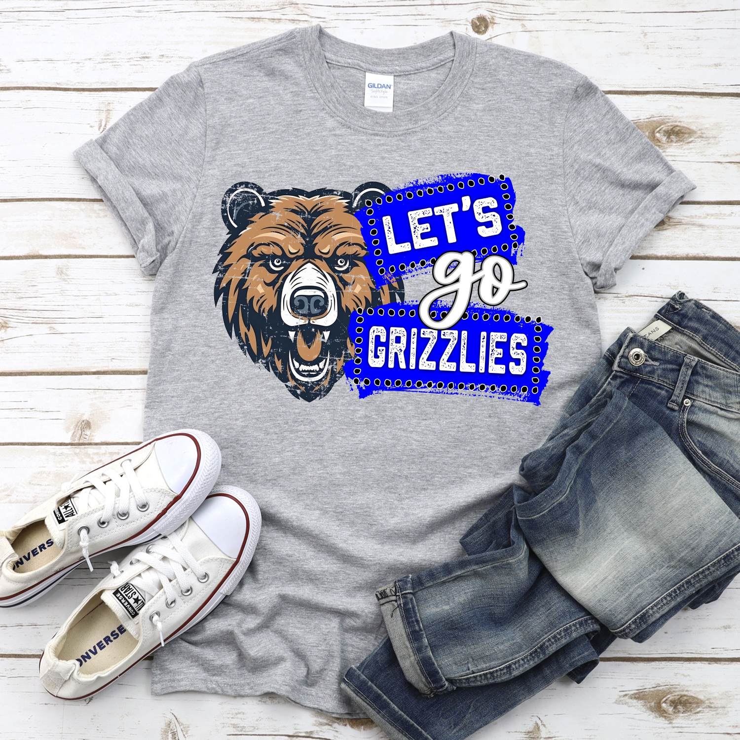 CUSTOM Lets go Grizzlies banners *DTF* Transfer - Image 2
