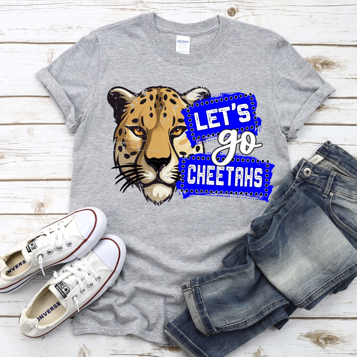 CUSTOM Lets go Cheetahs banners *DTF* Transfer - Image 2